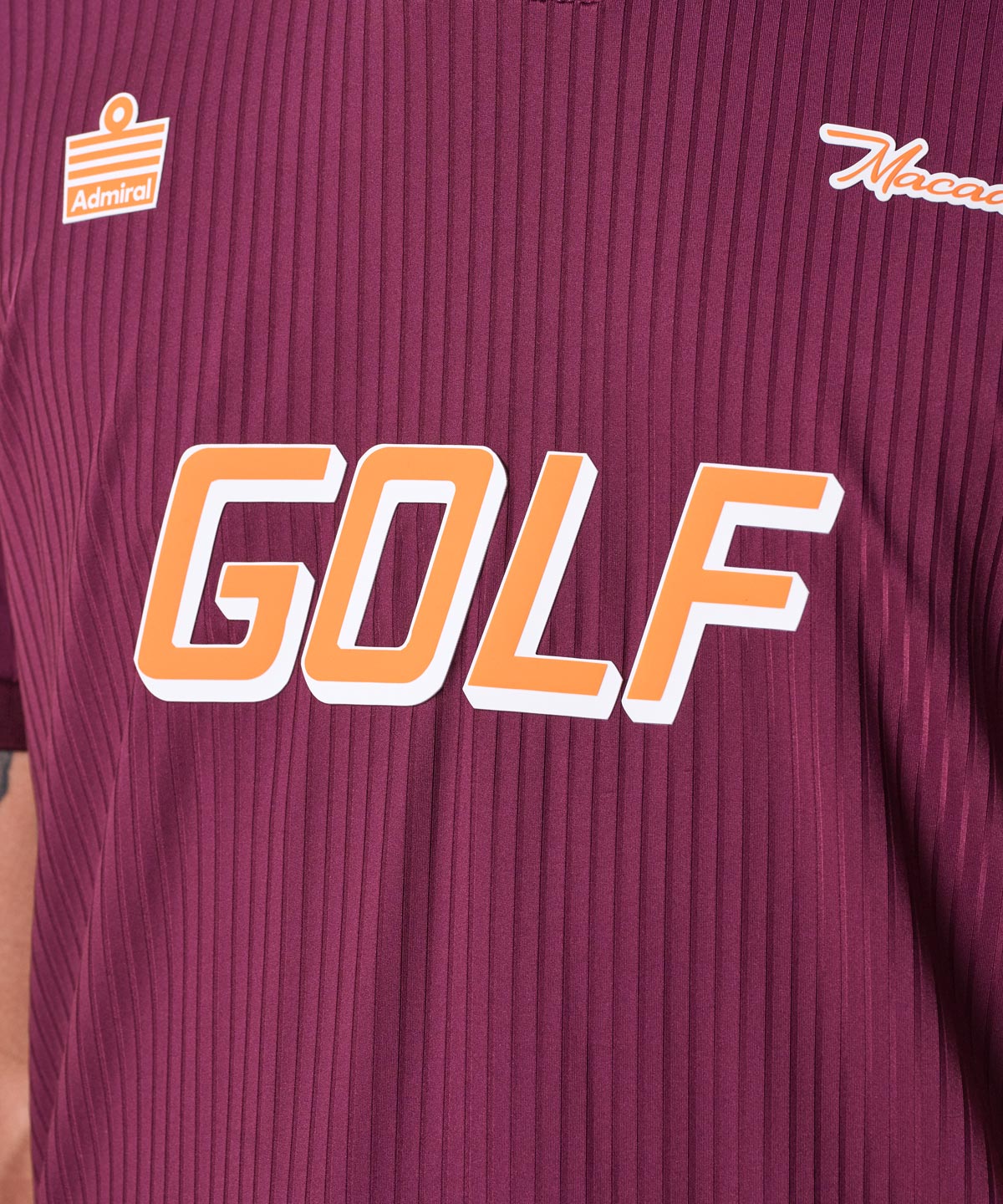 Burgundy Admiral Jersey Macade Golf