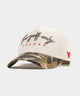 Camo Two-Tone Script Snapback