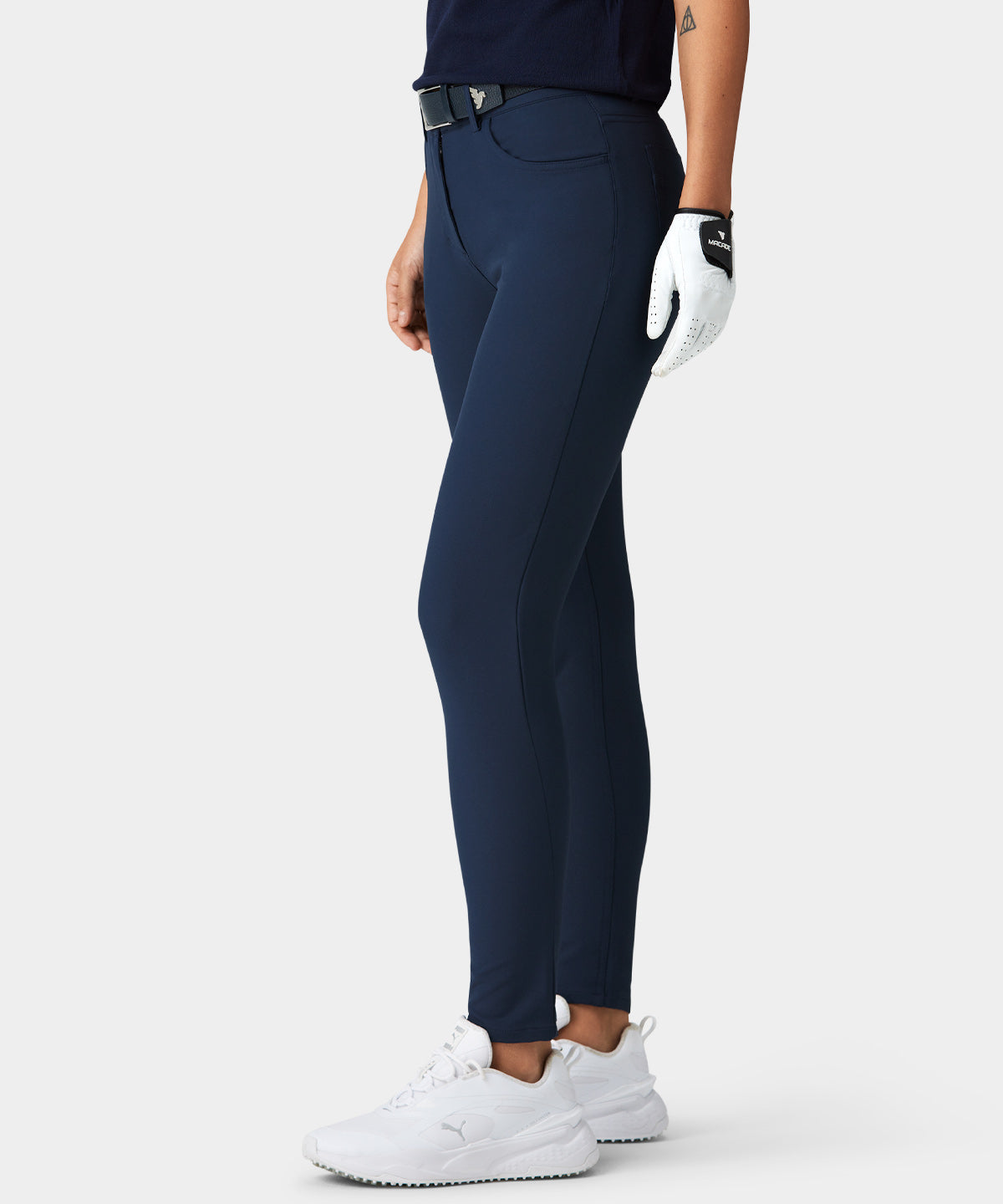 Cara Dark Blue Lightweight Trouser Macade Golf