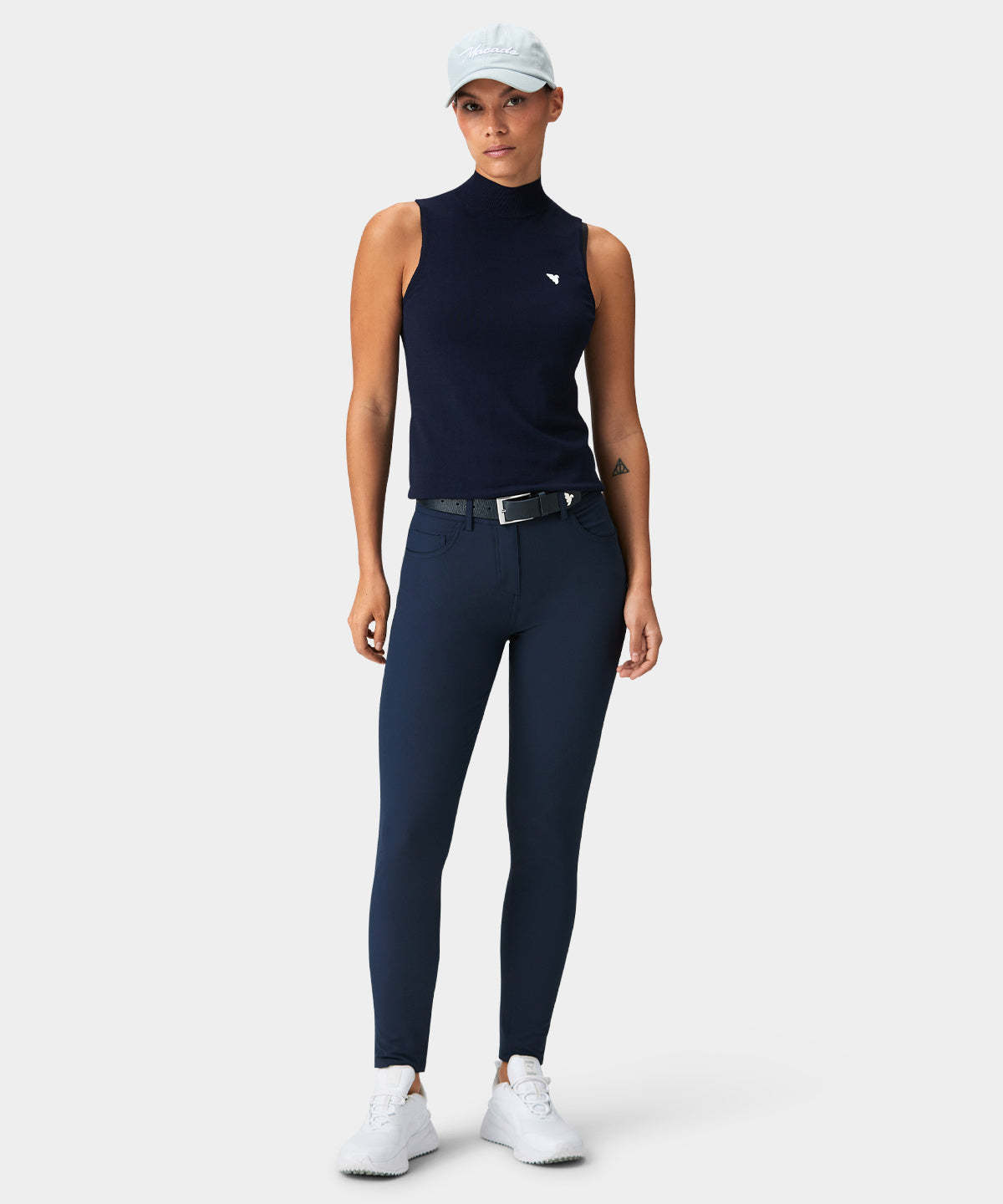 Cara Dark Blue Lightweight Trouser Macade Golf