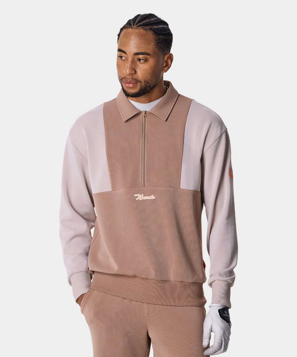 Clay Admiral Quarter Zip Macade Golf