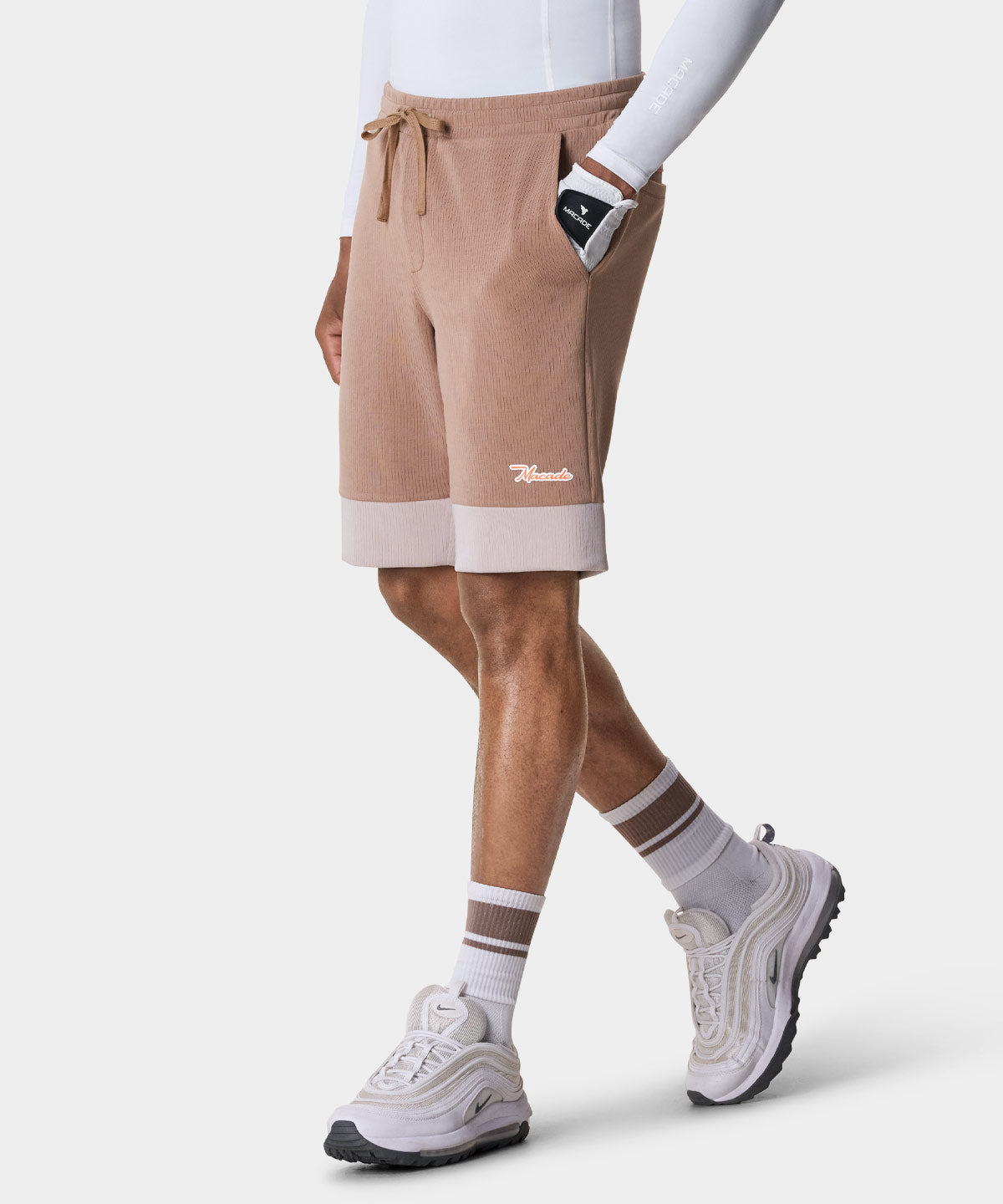 Clay Drawstring Admiral Shorts Macade Golf