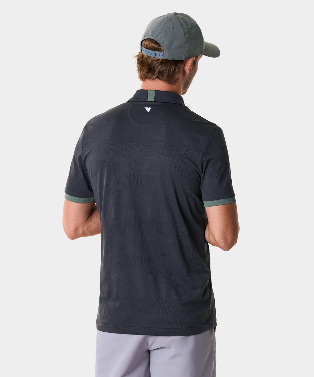 Cole Grey Performance Shirt Macade Golf