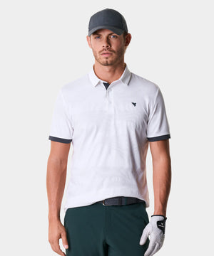 Cole White Performance Shirt Macade Golf