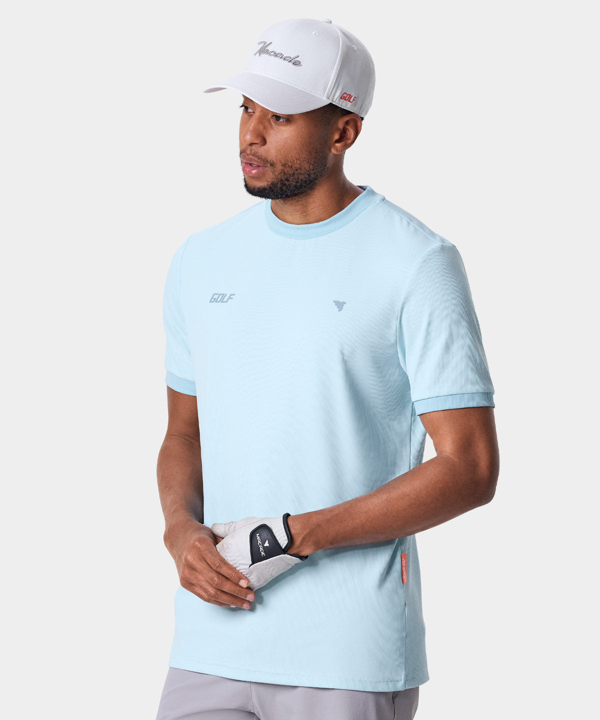 Colton Light Blue Tee Macade Golf