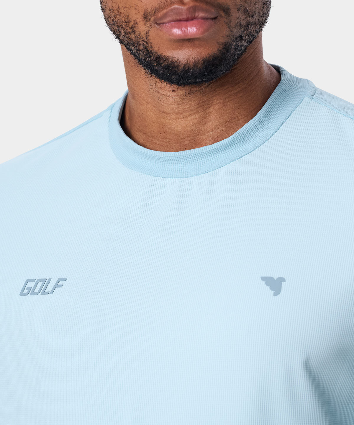 Colton Light Blue Tee Macade Golf