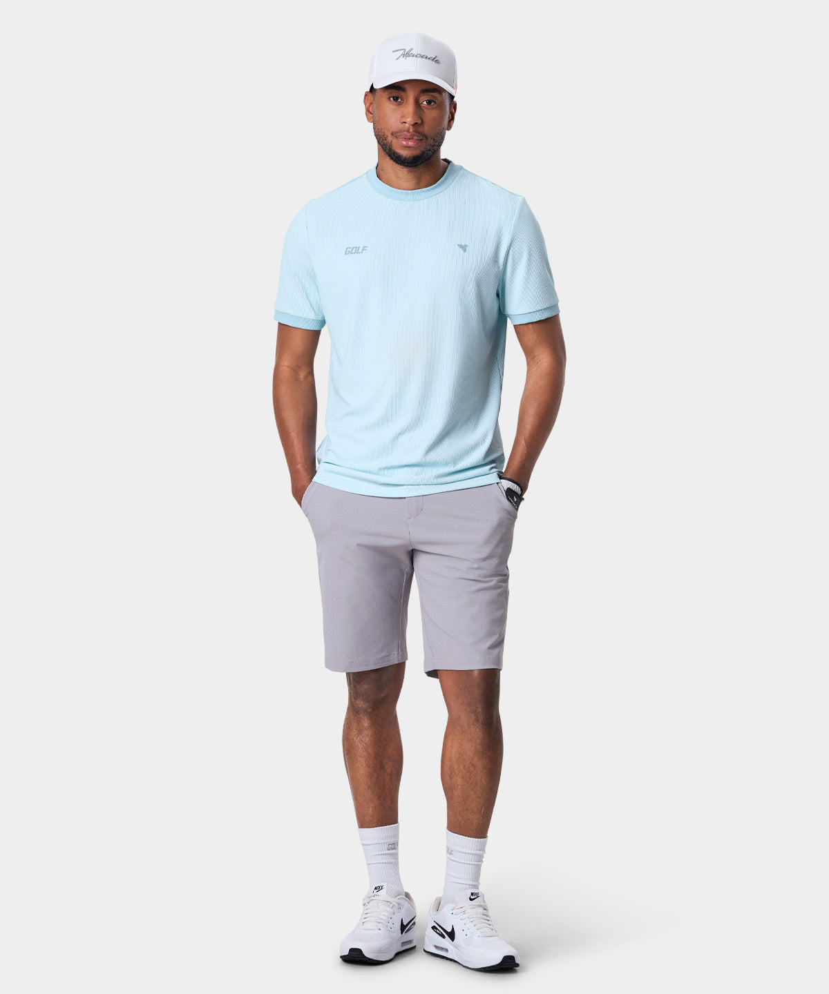 Colton Light Blue Tee Macade Golf