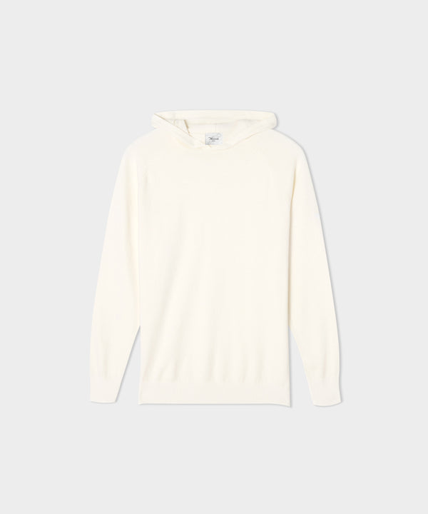 Tech Knit Hoodie - Cream