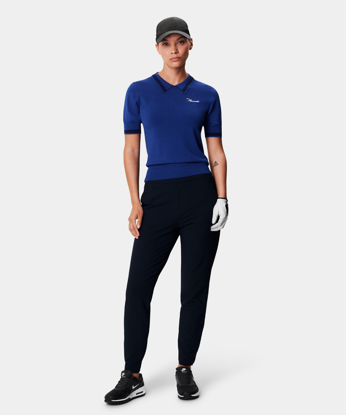 Brie Dark Blue Range Polo Macade Golf