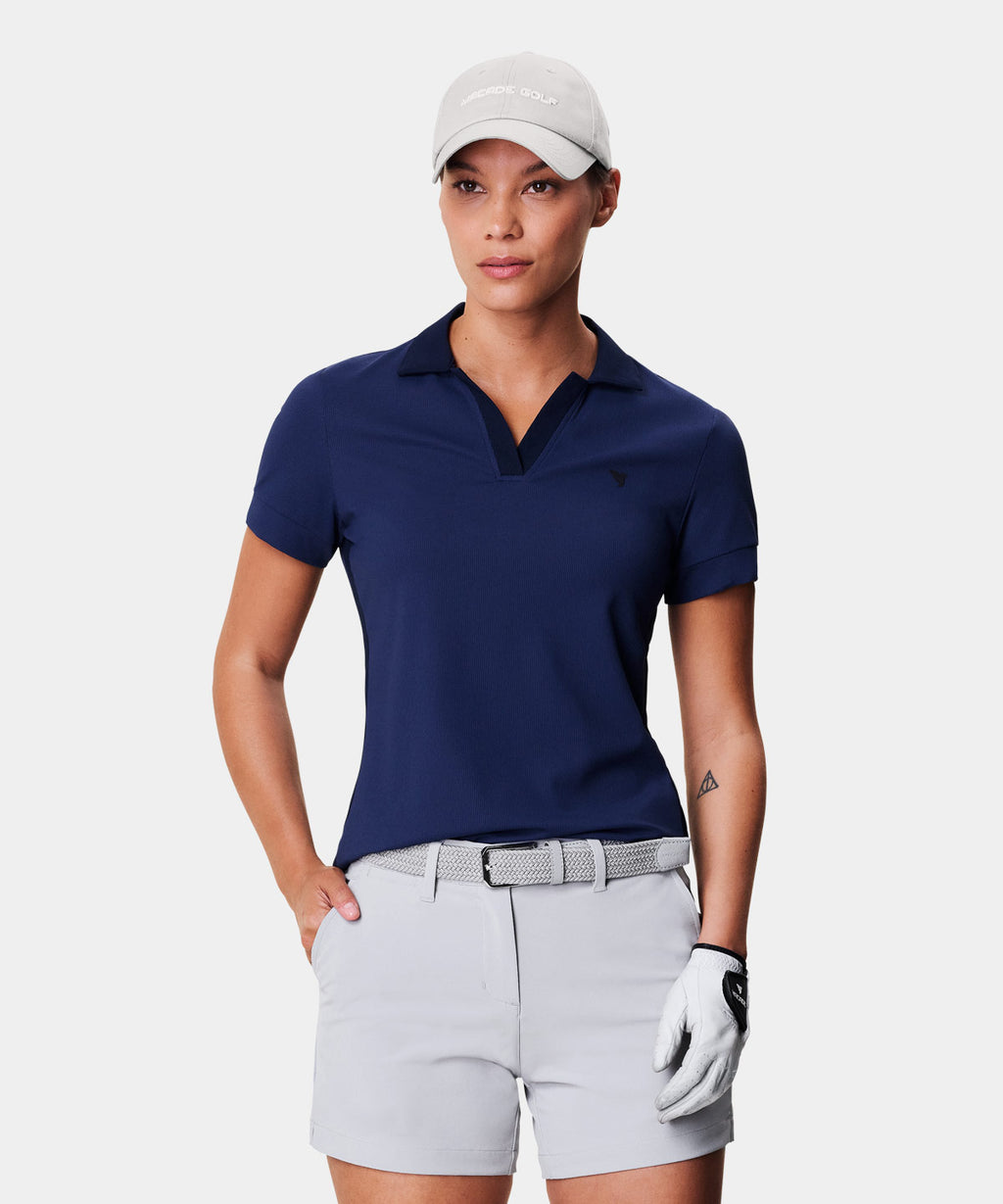 Tori Dark Blue Polo Shirt Macade Golf