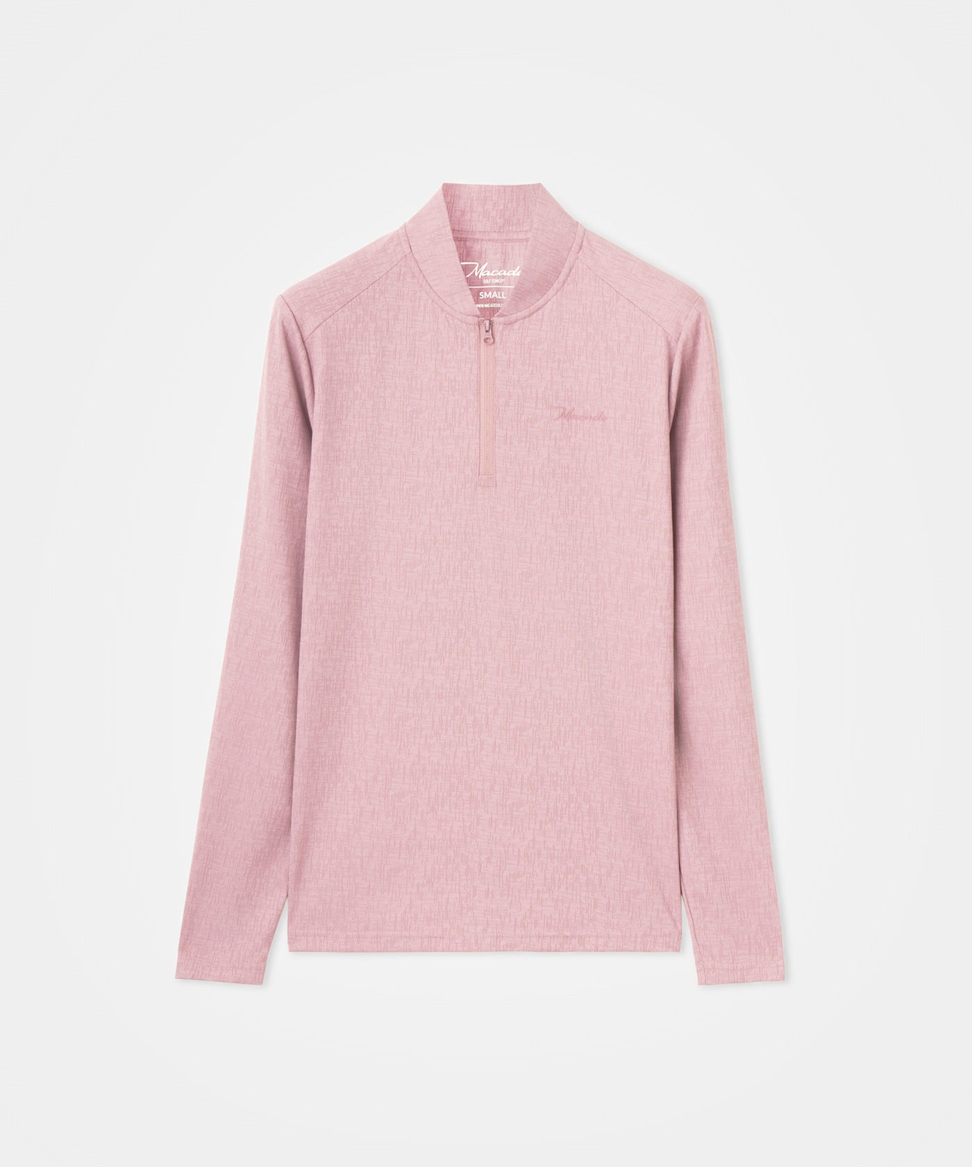 Dawn Mauve Long-Sleeve Bomber Shirt