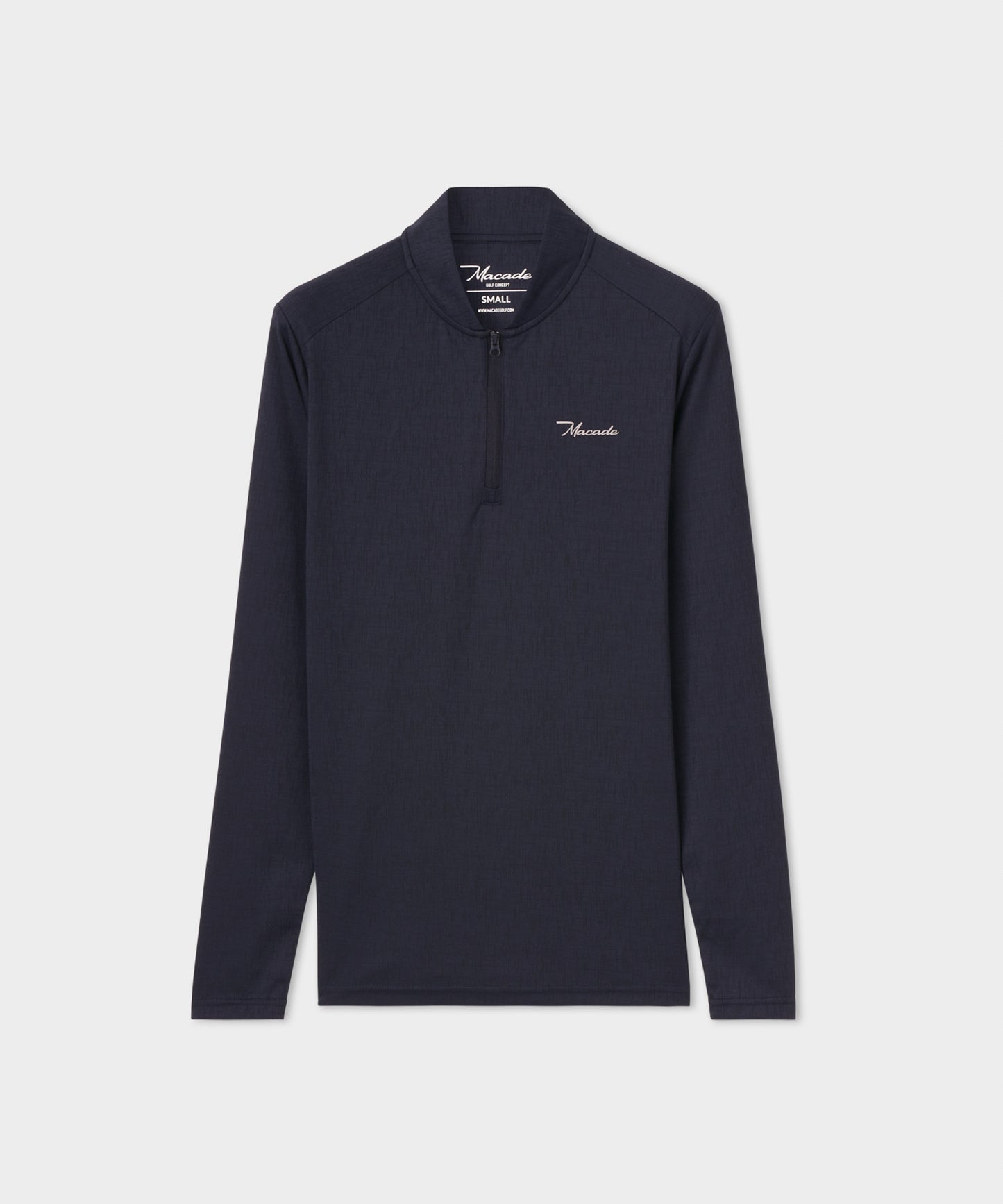 Dawn Navy Long-Sleeve Bomber Shirt