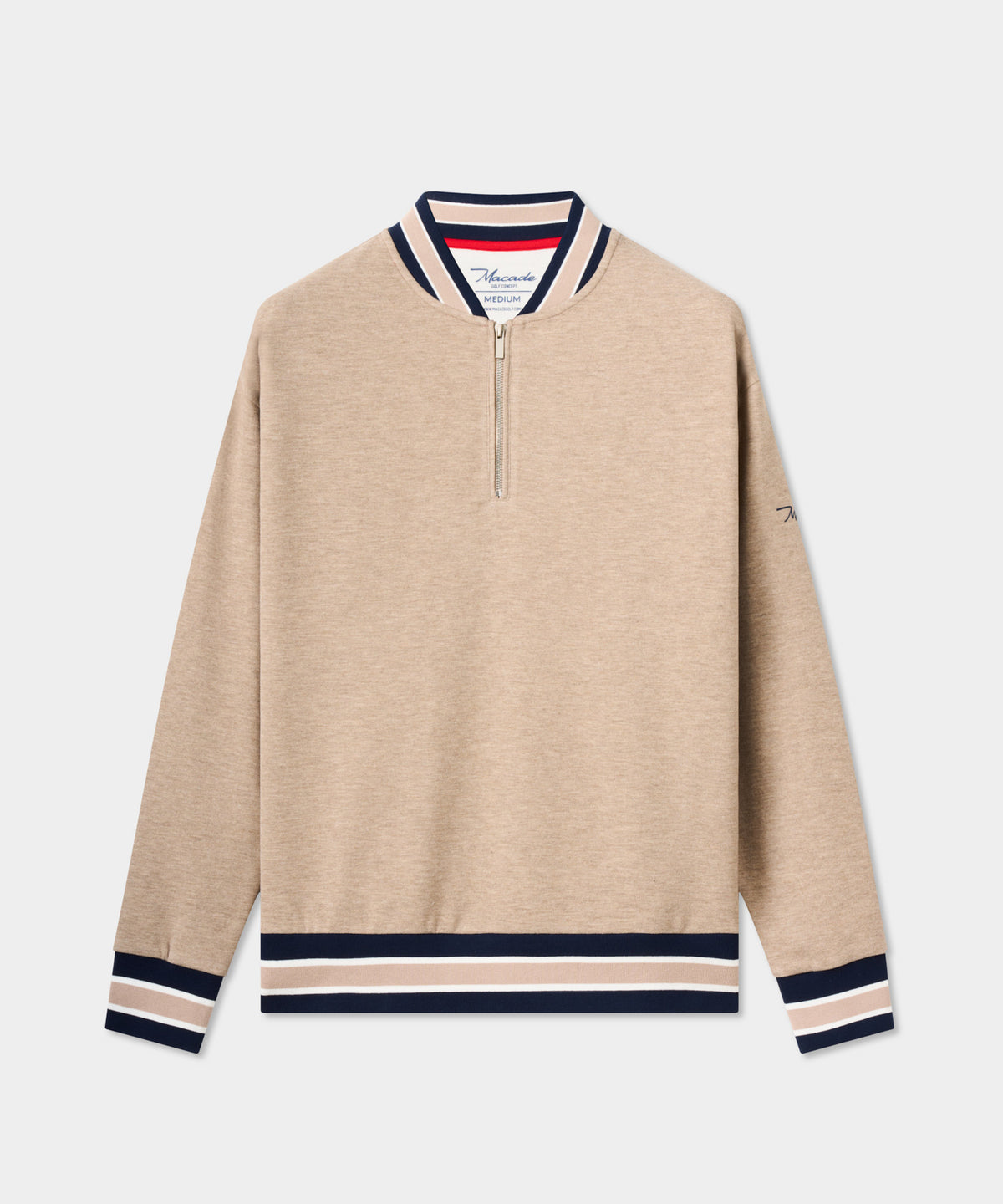 Downs Wool Bomber - Tan