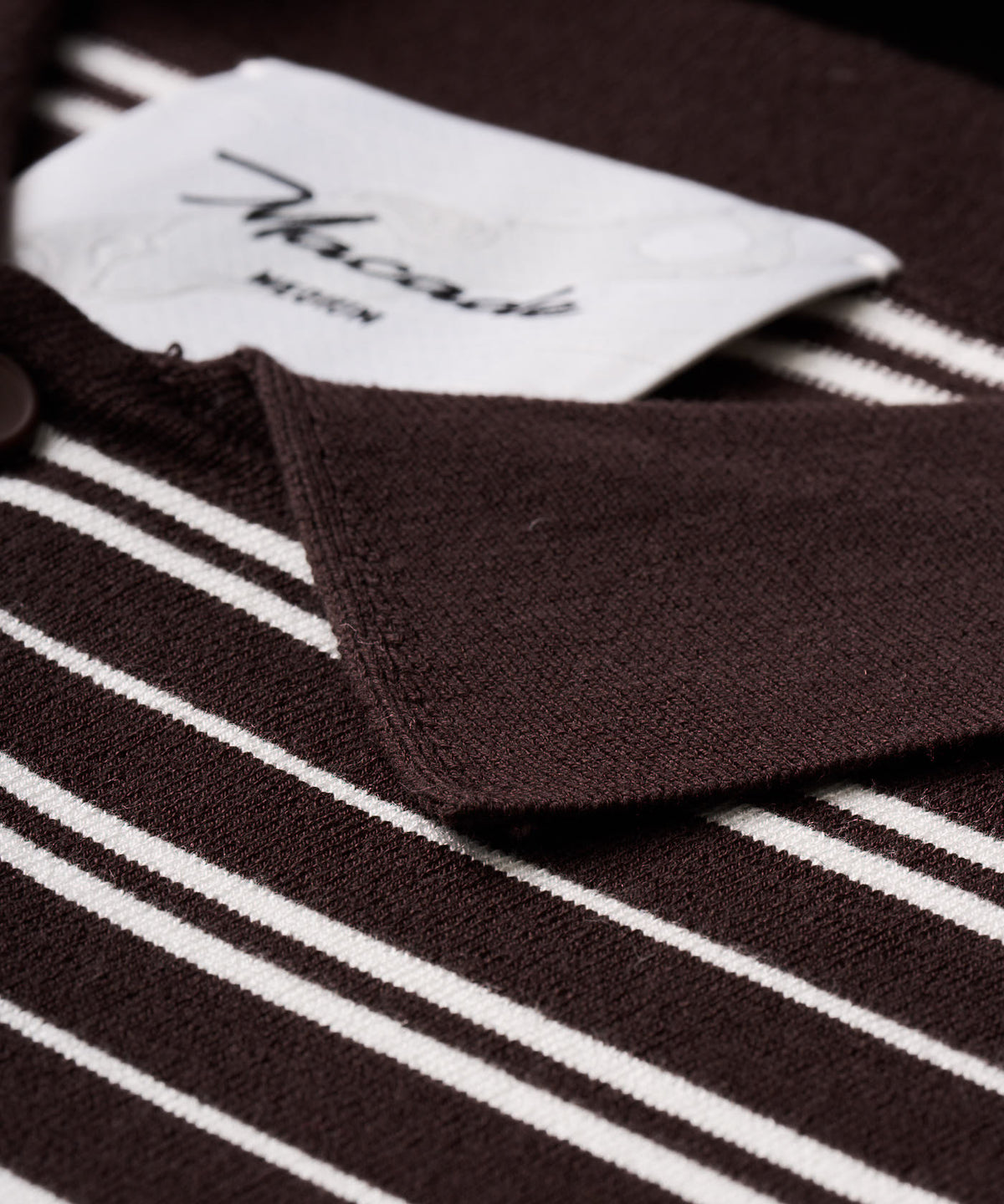 Dunes Striped Knit Shirt - Brown