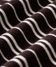 Dunes Striped Knit Shirt - Brown