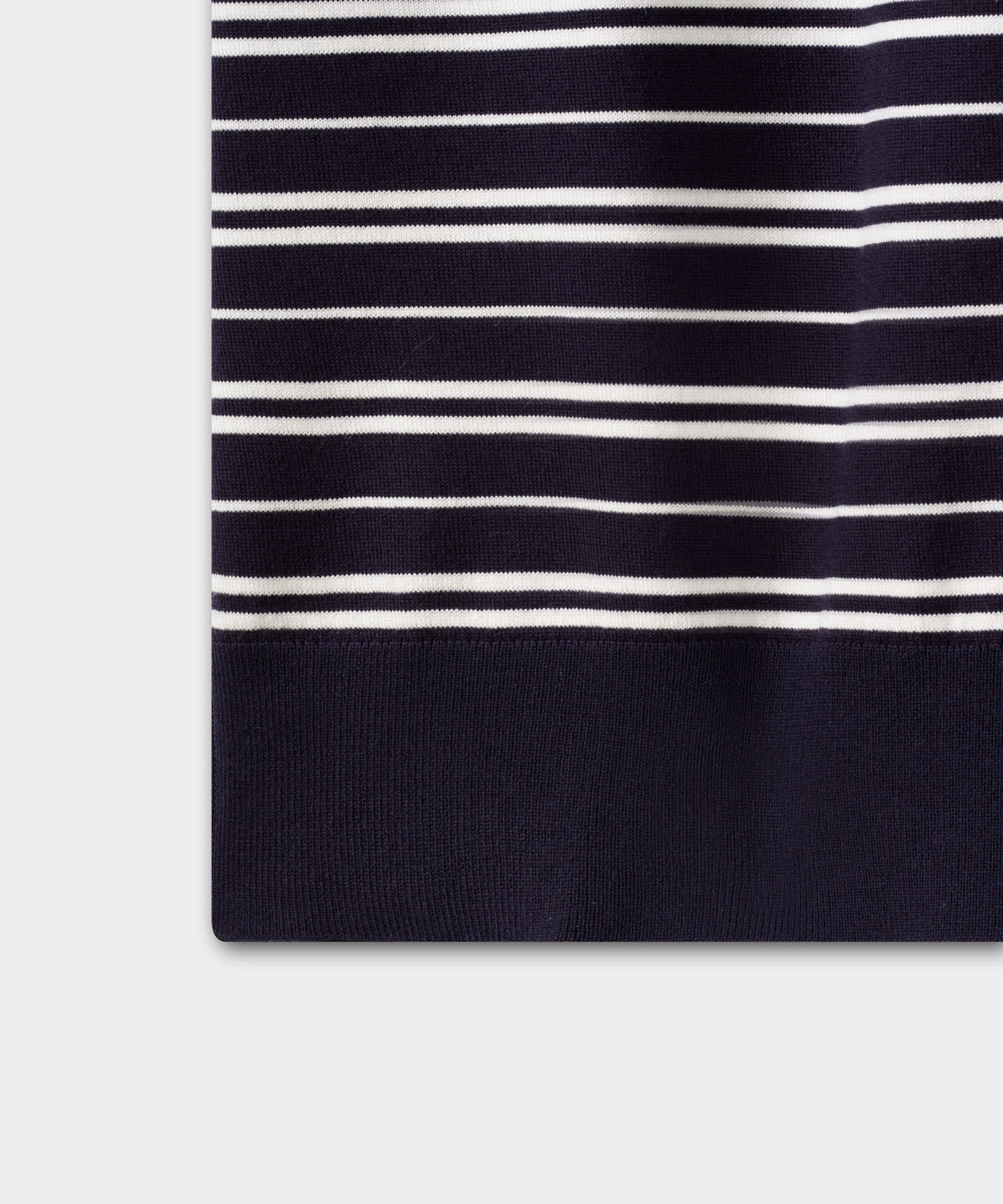 Dunes Striped Knit Shirt - Navy
