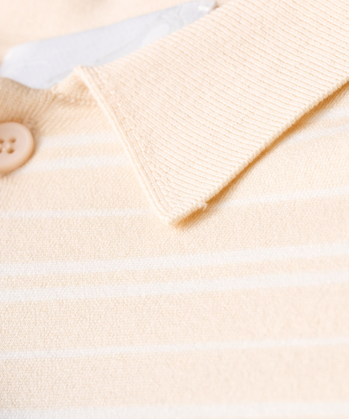 Dunes Striped Knit Shirt - Sand