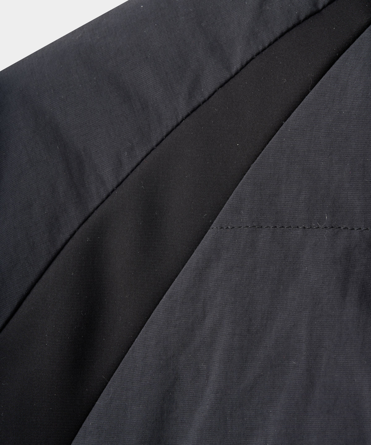 Black Padded Core Tech Jacket