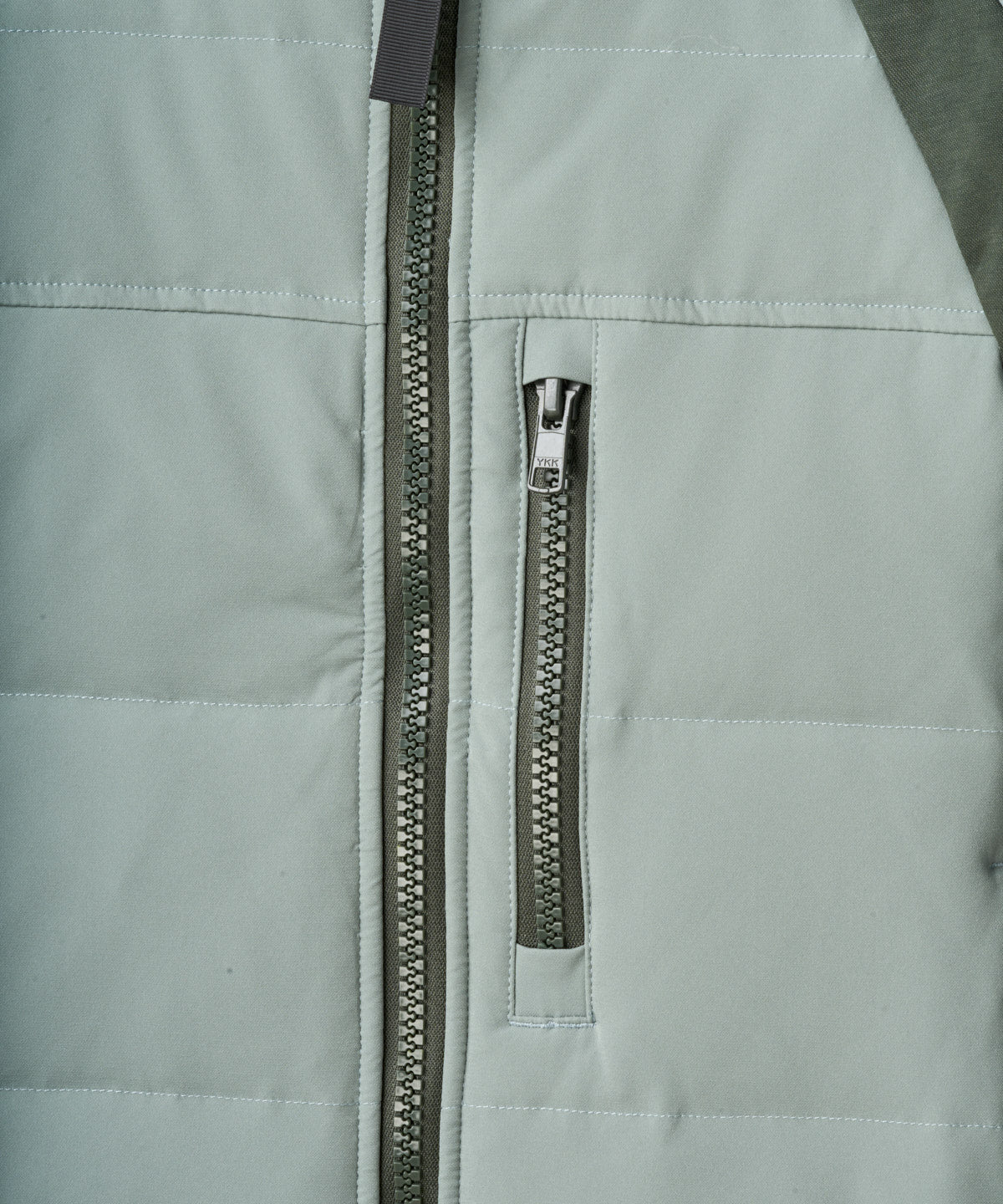 Teal Padded Core Tech Jacket