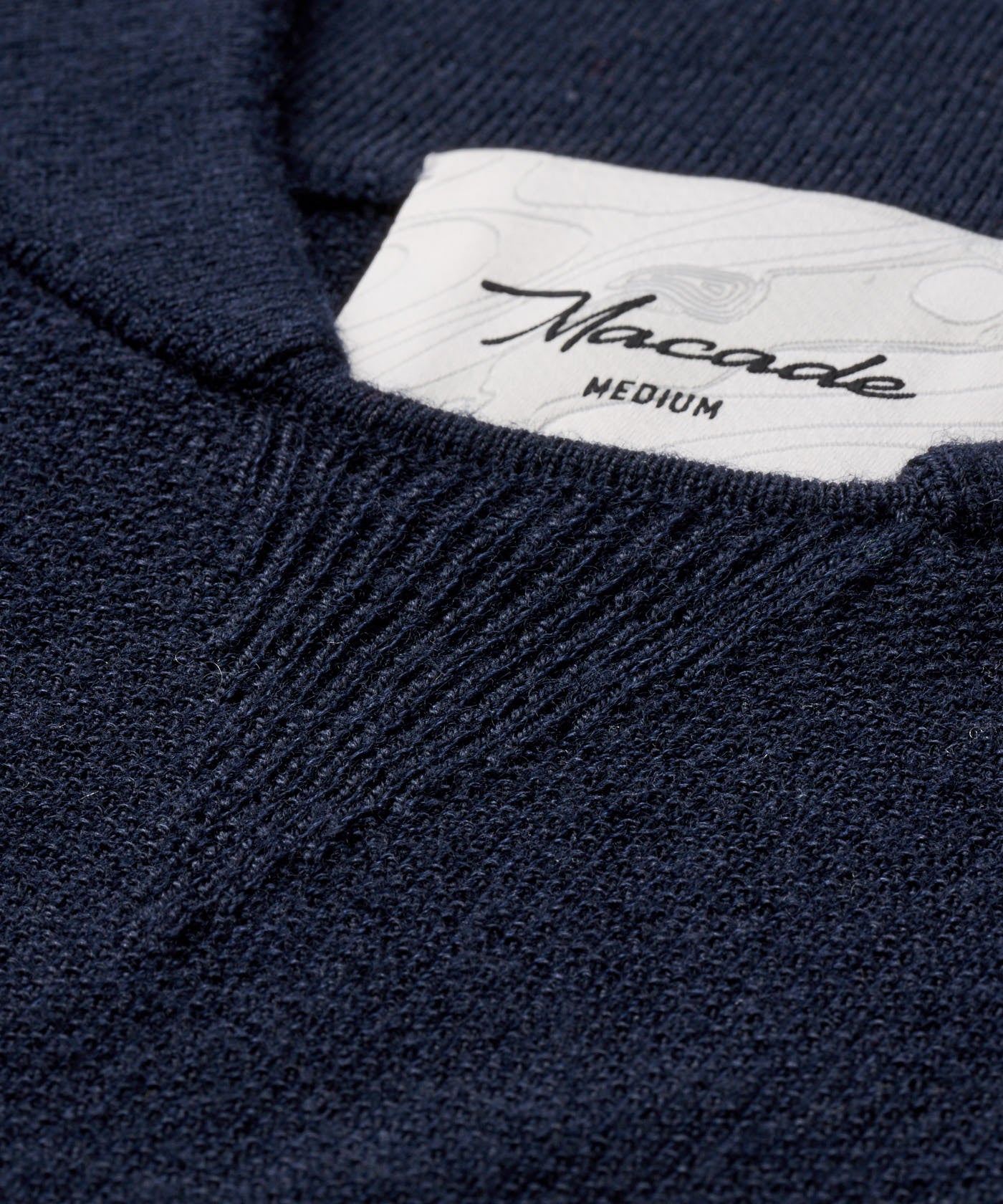 Flow Light Bomber Neck - Navy