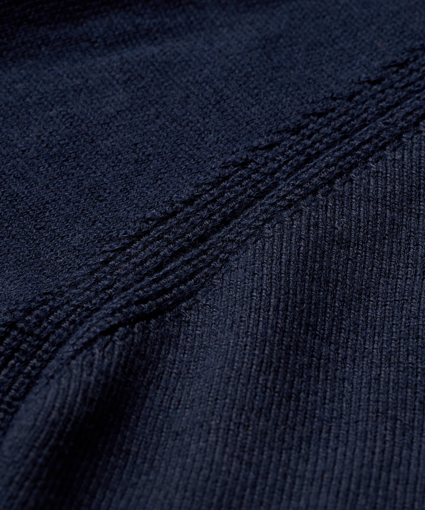 Flow Light Knit Hoodie - Navy