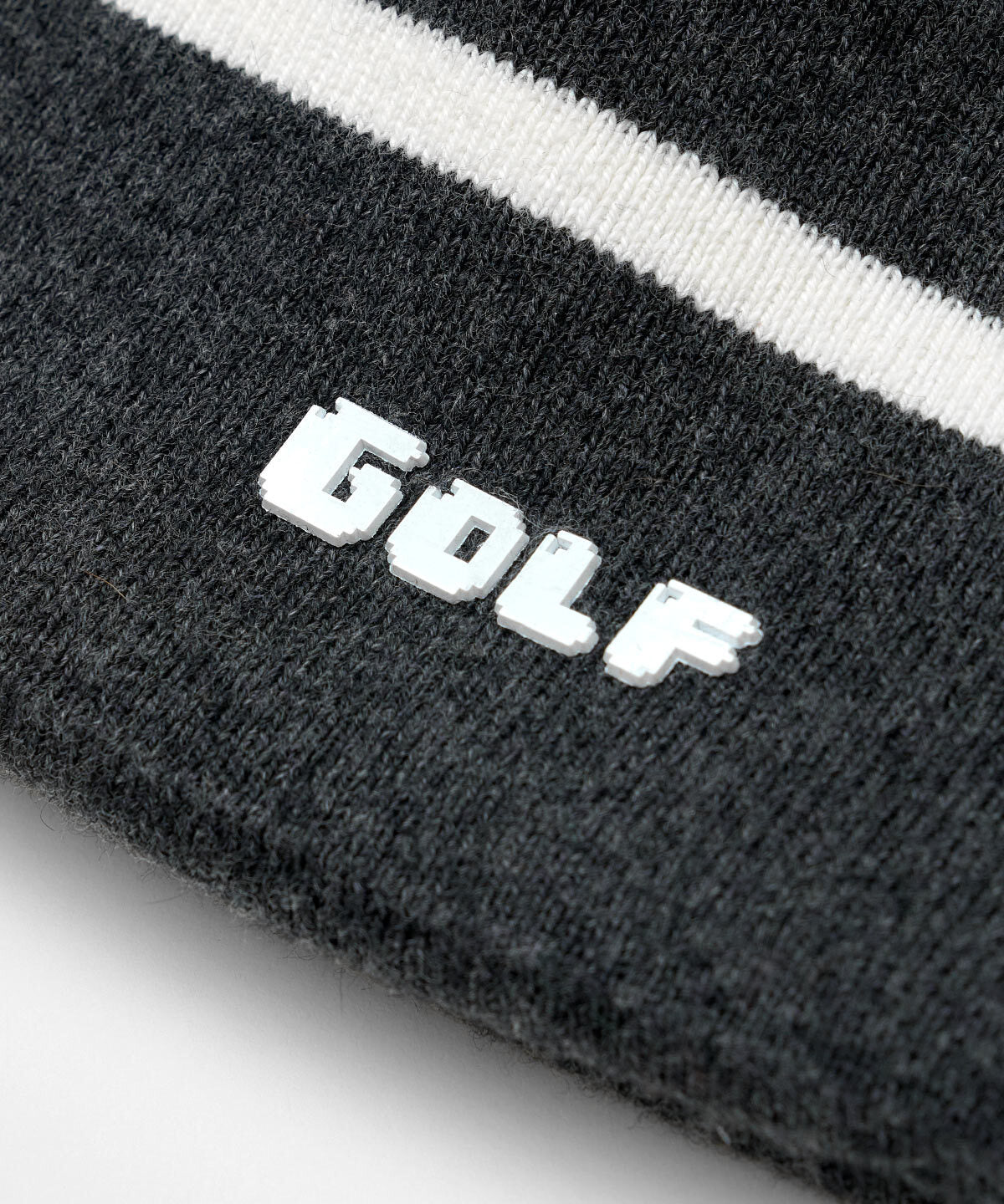 Grey Cashmere Blend Beanie Macade Golf