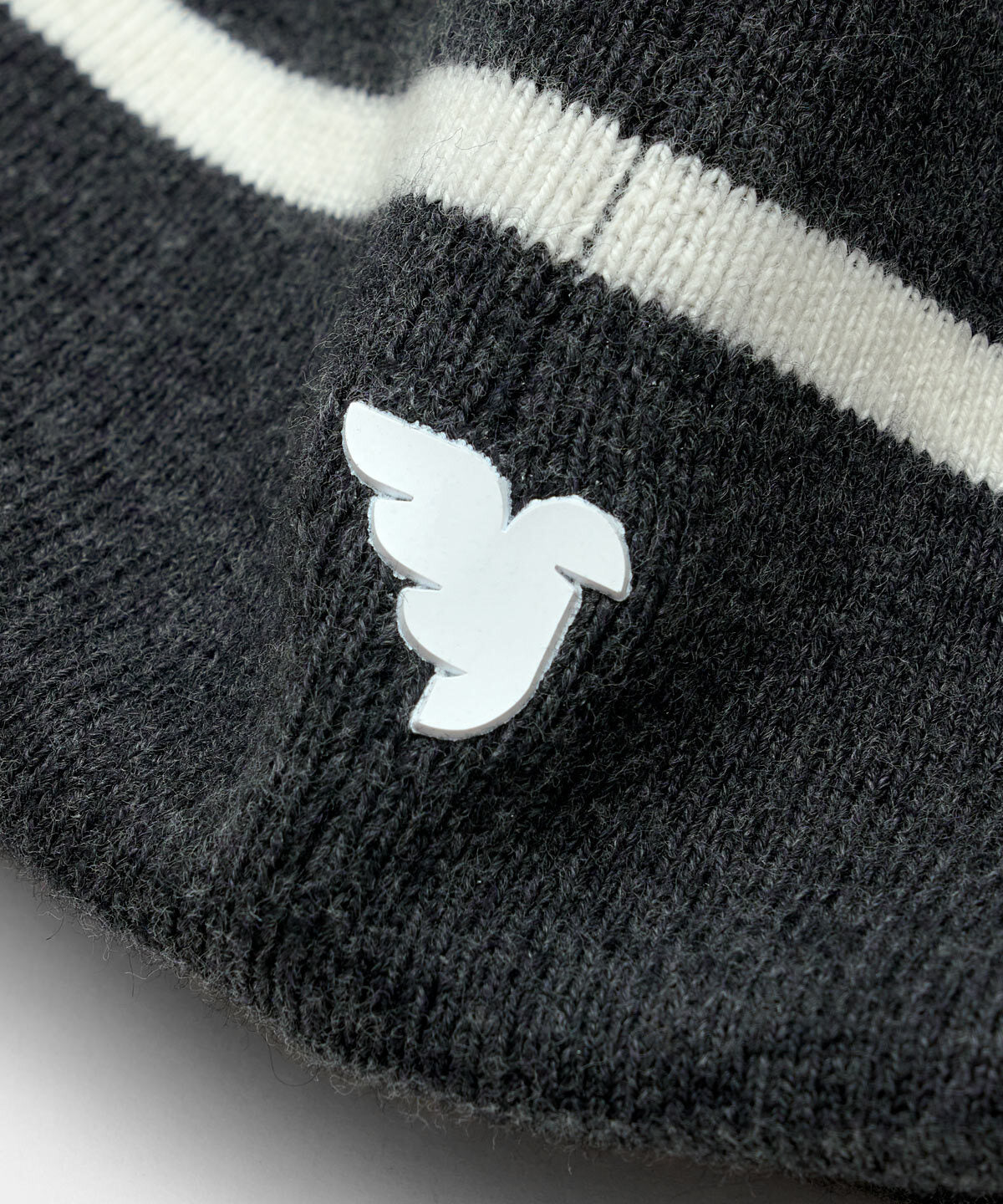 Grey Cashmere Blend Beanie Macade Golf