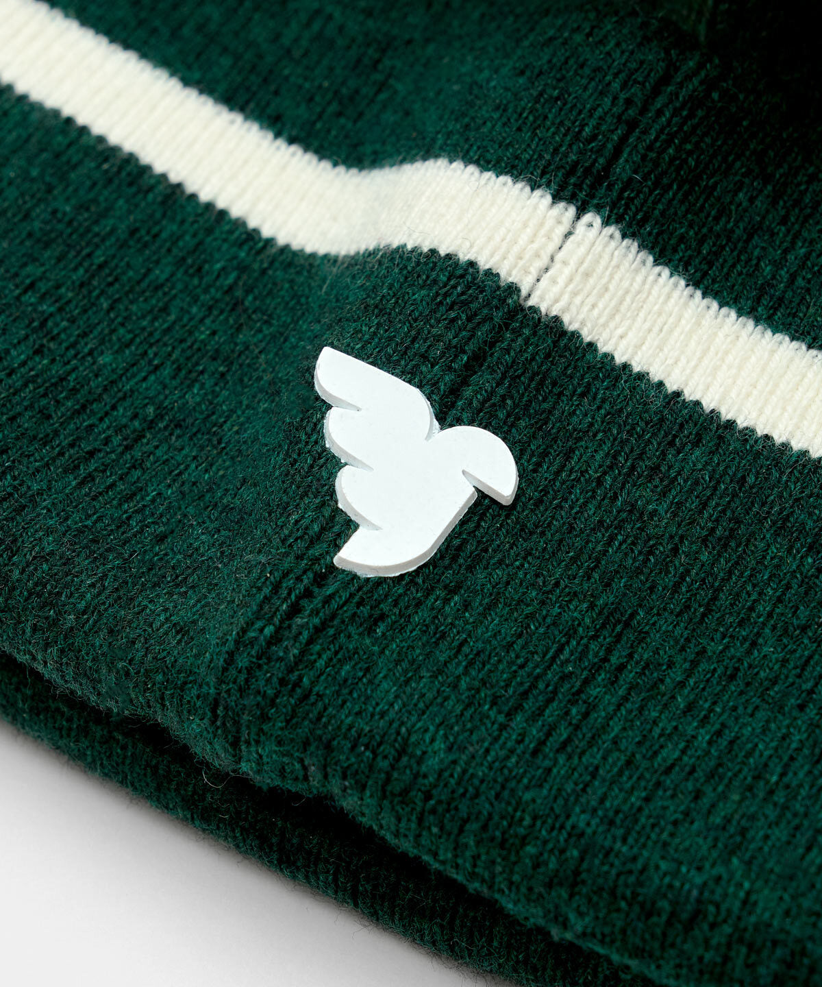 Green Cashmere Blend Beanie Macade Golf