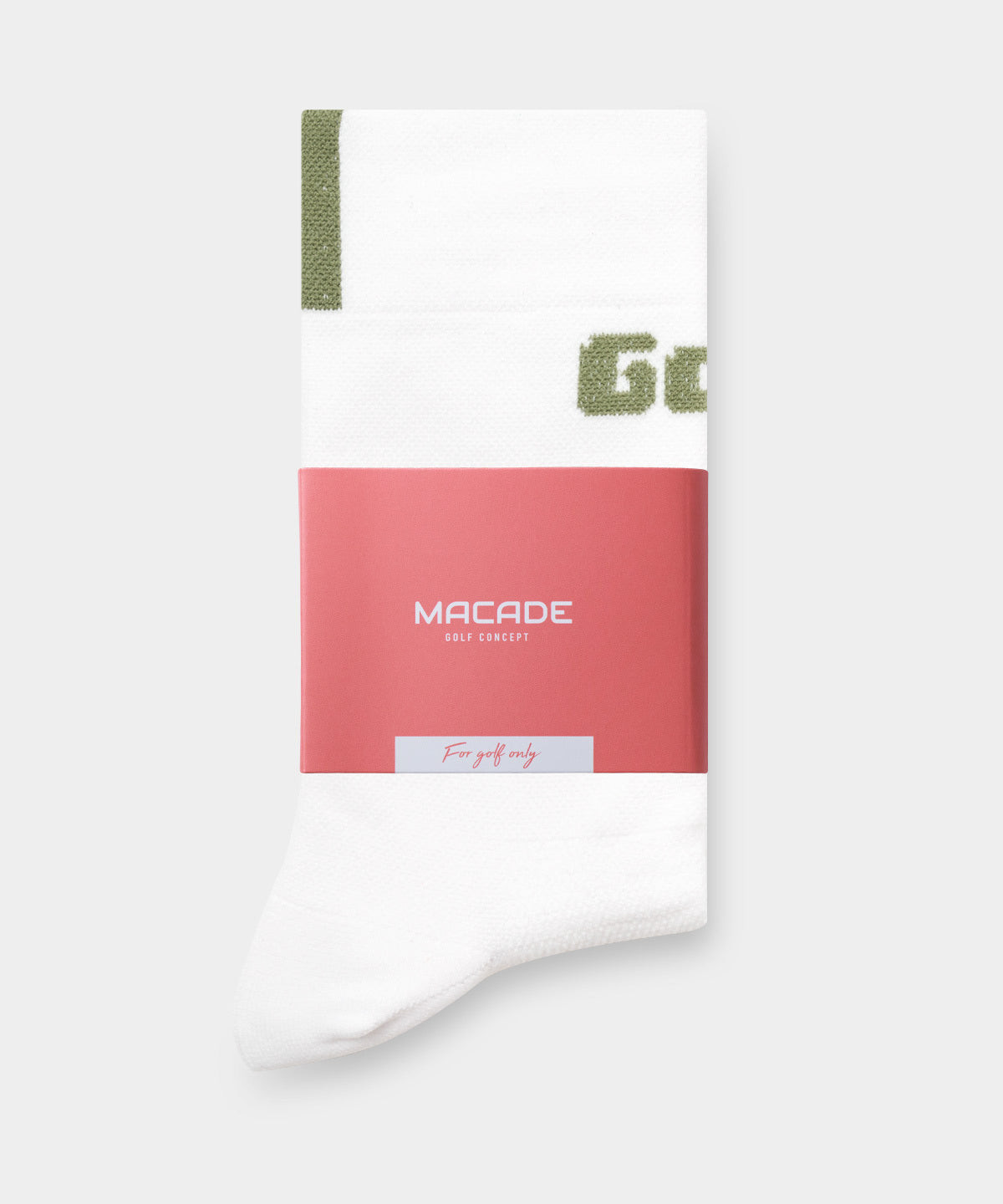 Olive Crew Crossover Sock Macade Golf