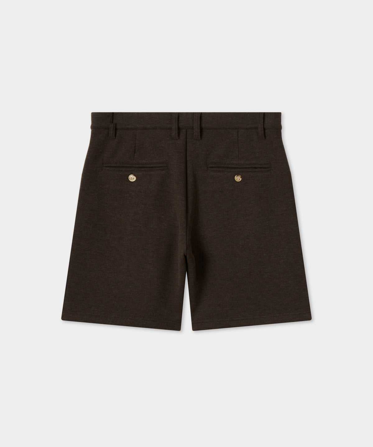 Hayes Pleated Course Shorts - Brown