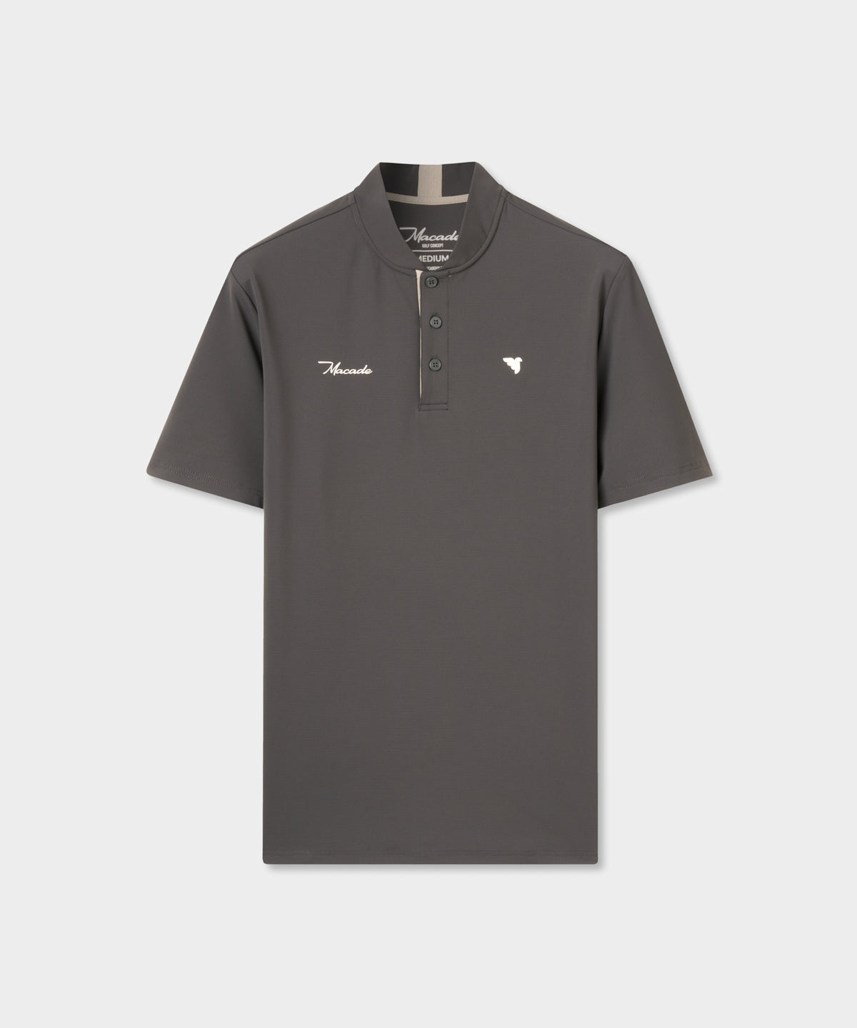 Heath Bomber Shirt - Dark Grey