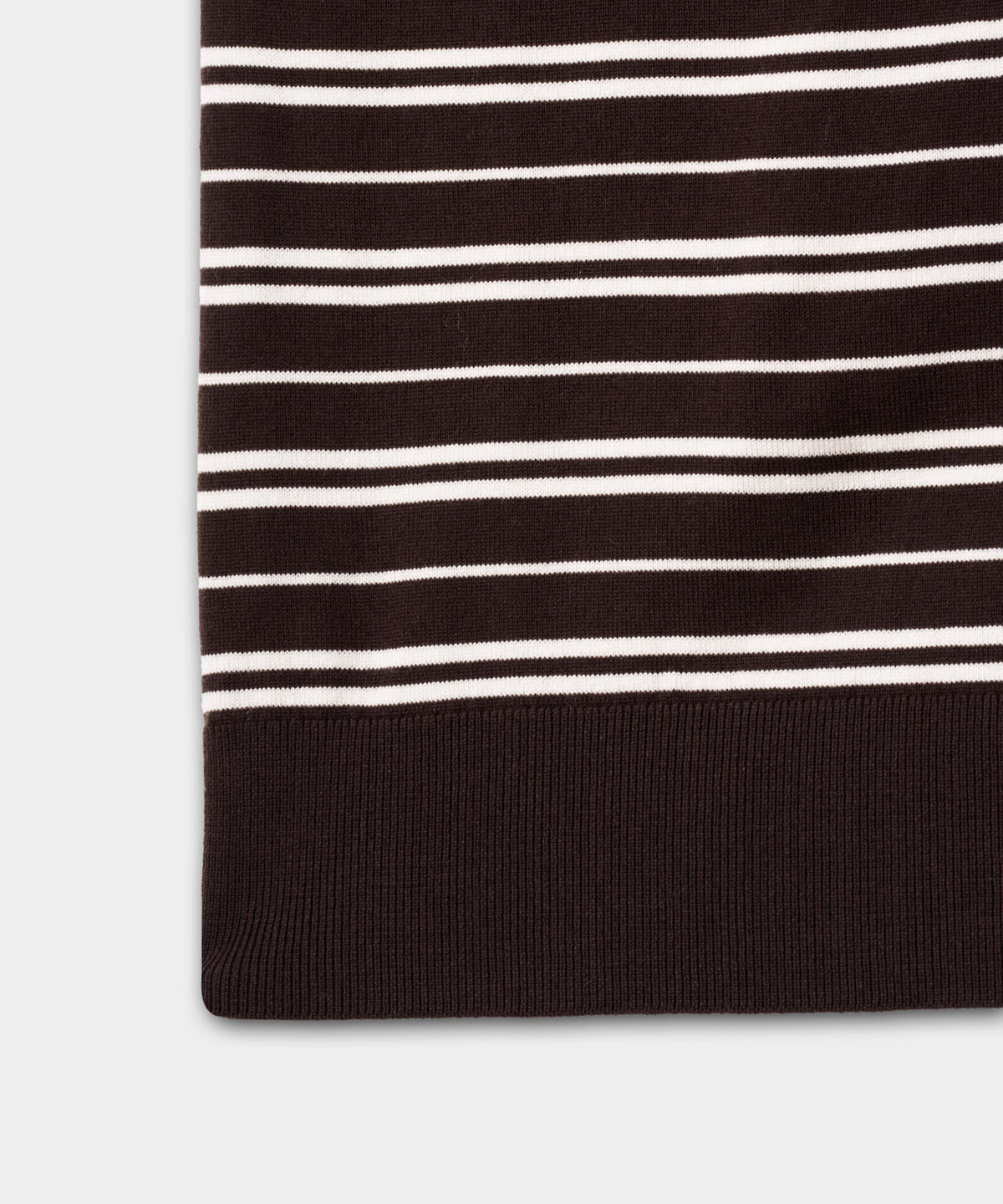 Heather Knit Sleeveless Shirt - Brown