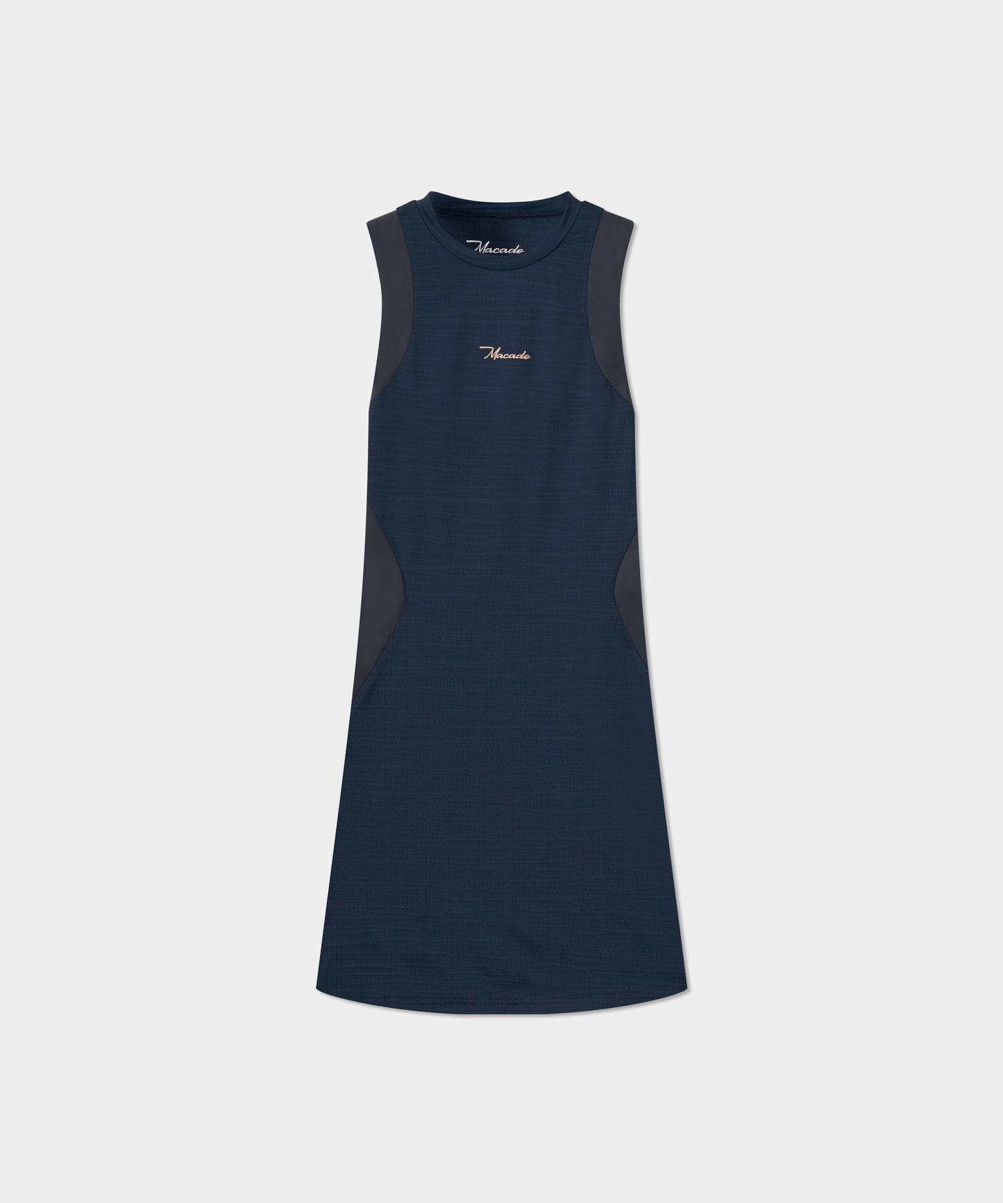 Inez Steel Blue Sleeveless Dress