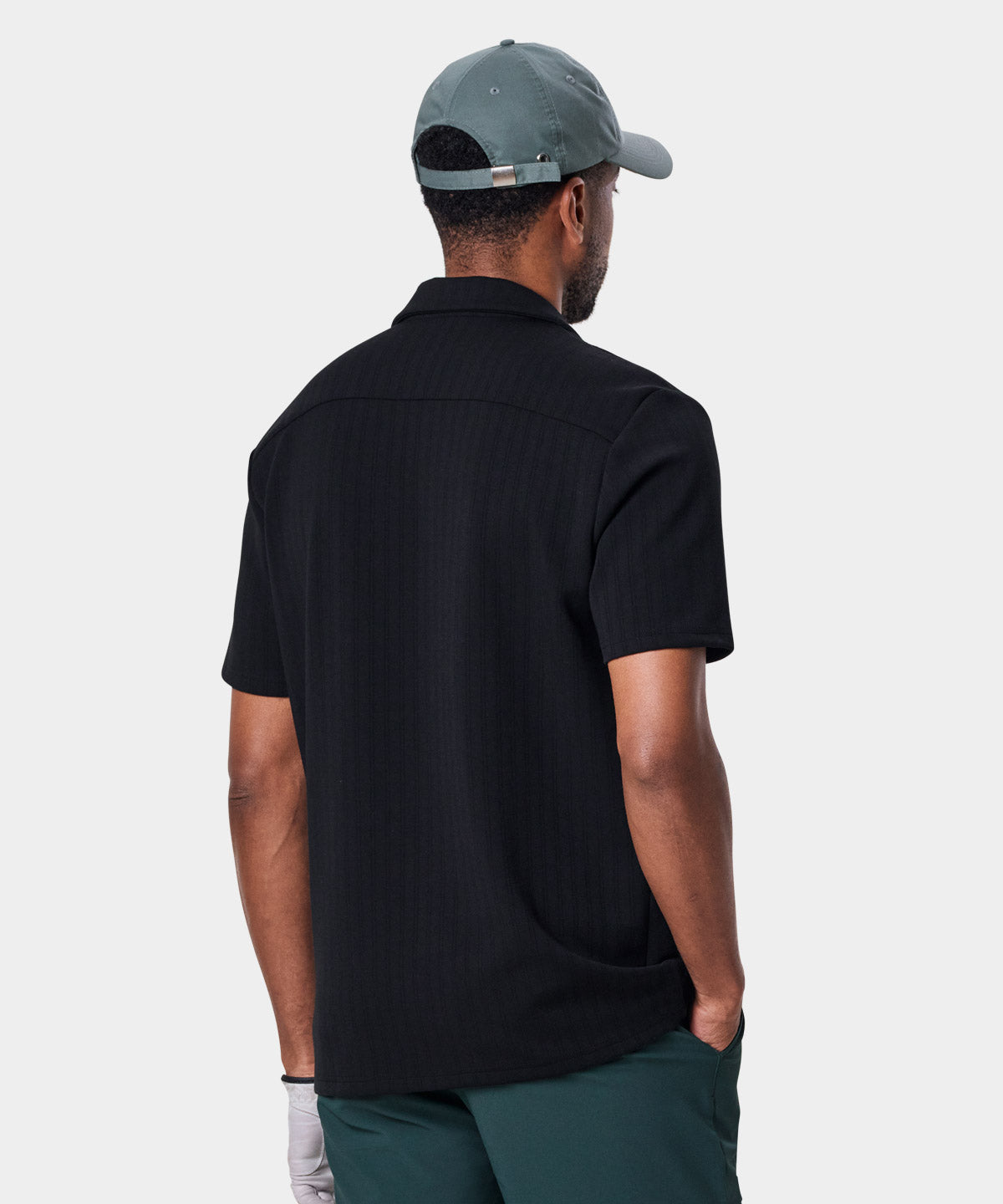 Jace Black Camp Shirt Macade Golf