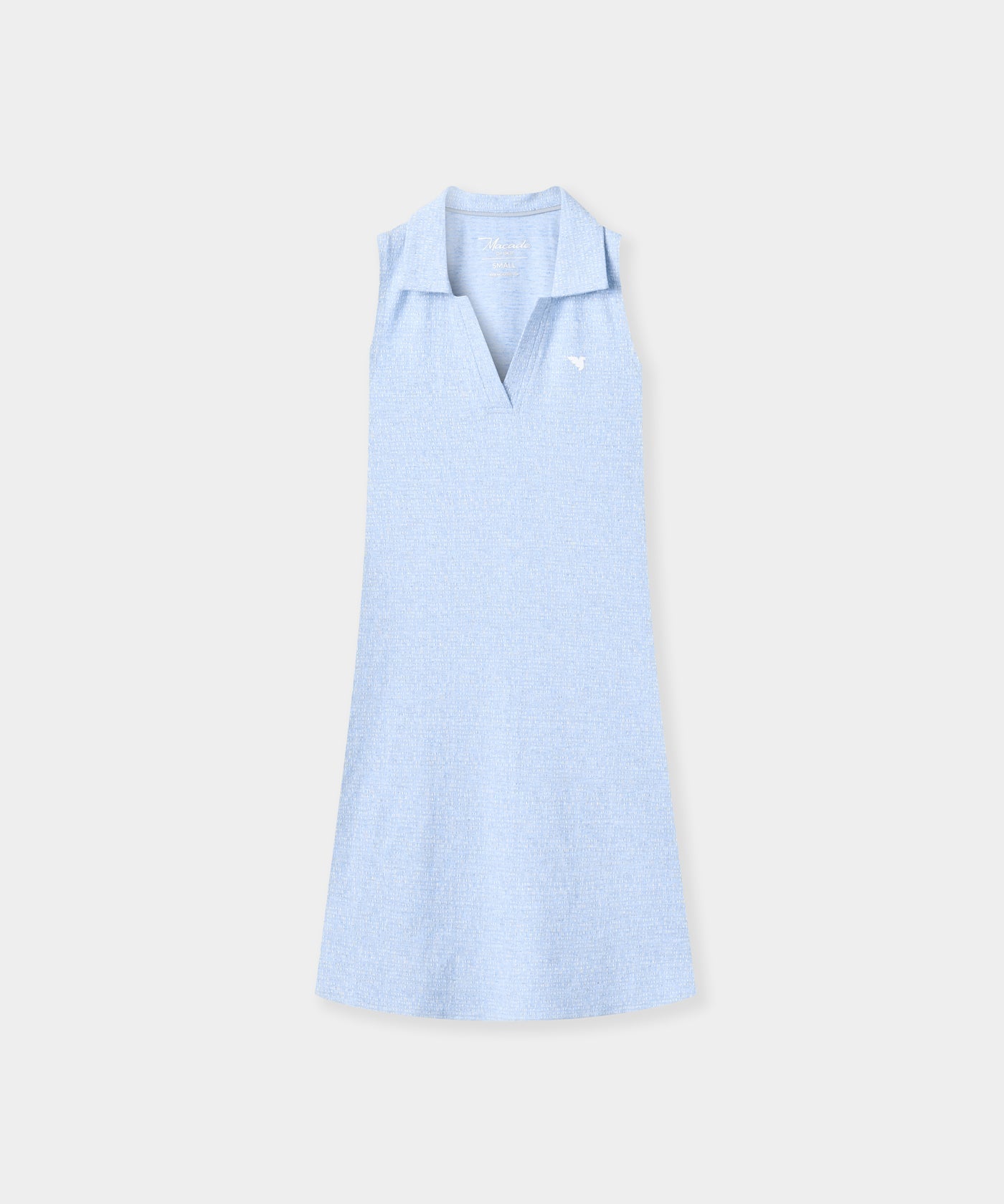 Lana Lightweight Dress - Powder flatlay 01