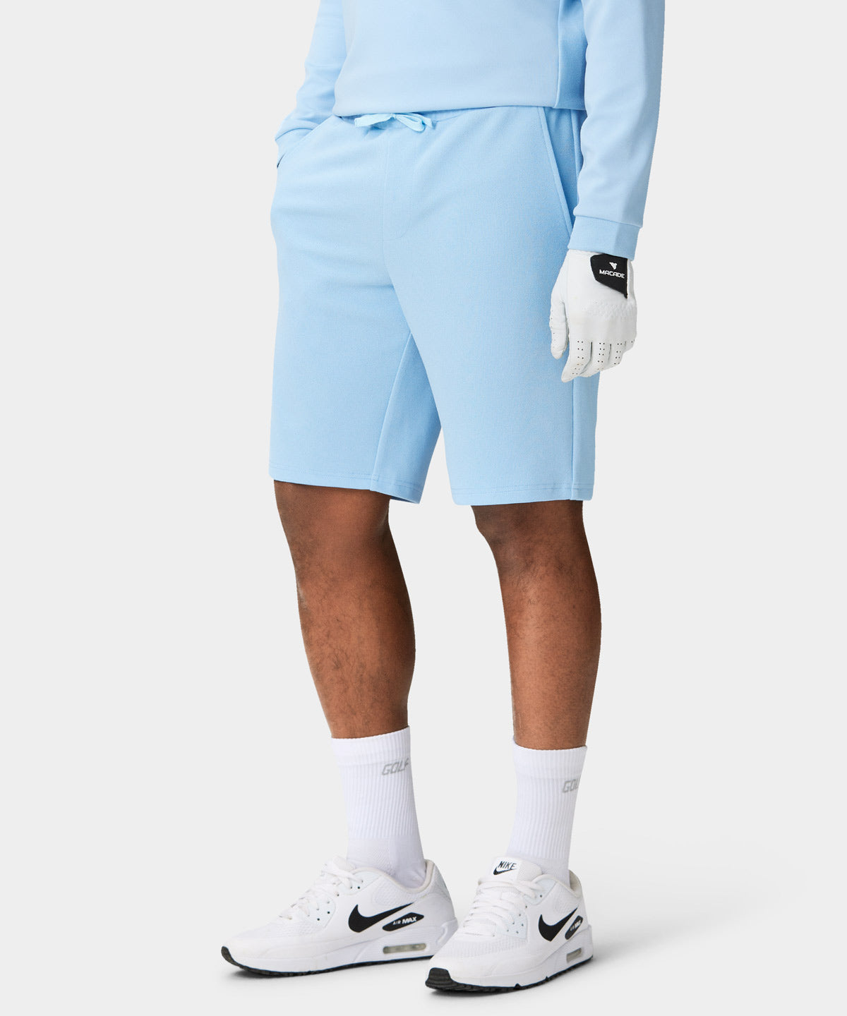 Light blue Air Range Shorts Macade Golf