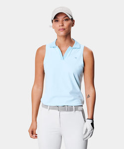 Ora Light Blue Sleeveless Shirt Macade Golf