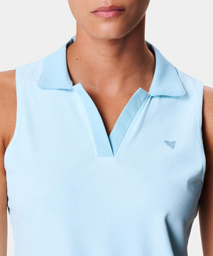 Ora Light Blue Sleeveless Shirt Macade Golf