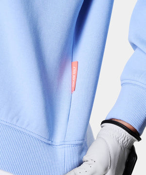 Powder Blue Oversized Pullover Macade Golf