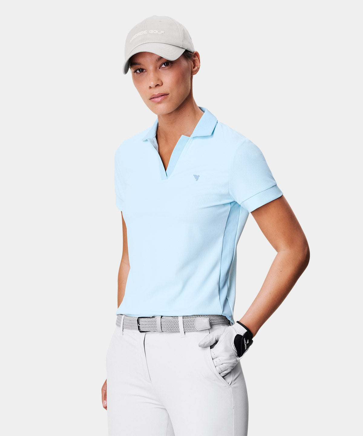 Tori Dark Blue Polo Shirt - Macade Golf