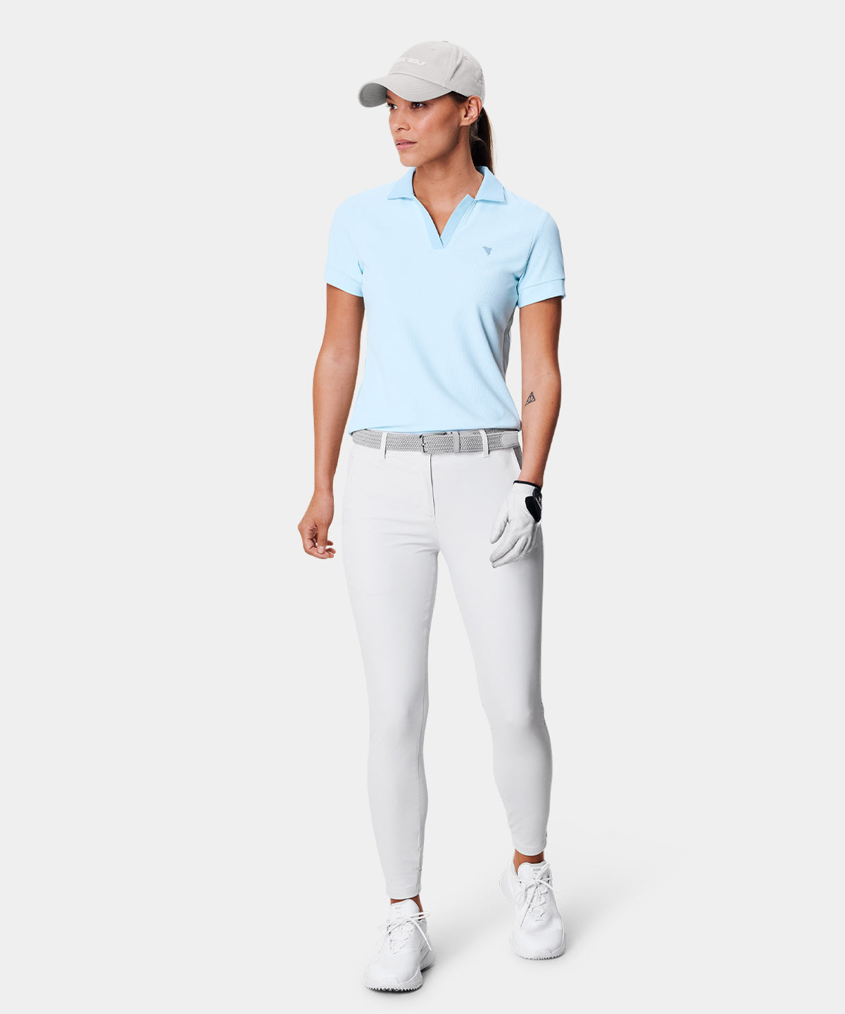 Tori Light Blue Polo Shirt Macade Golf
