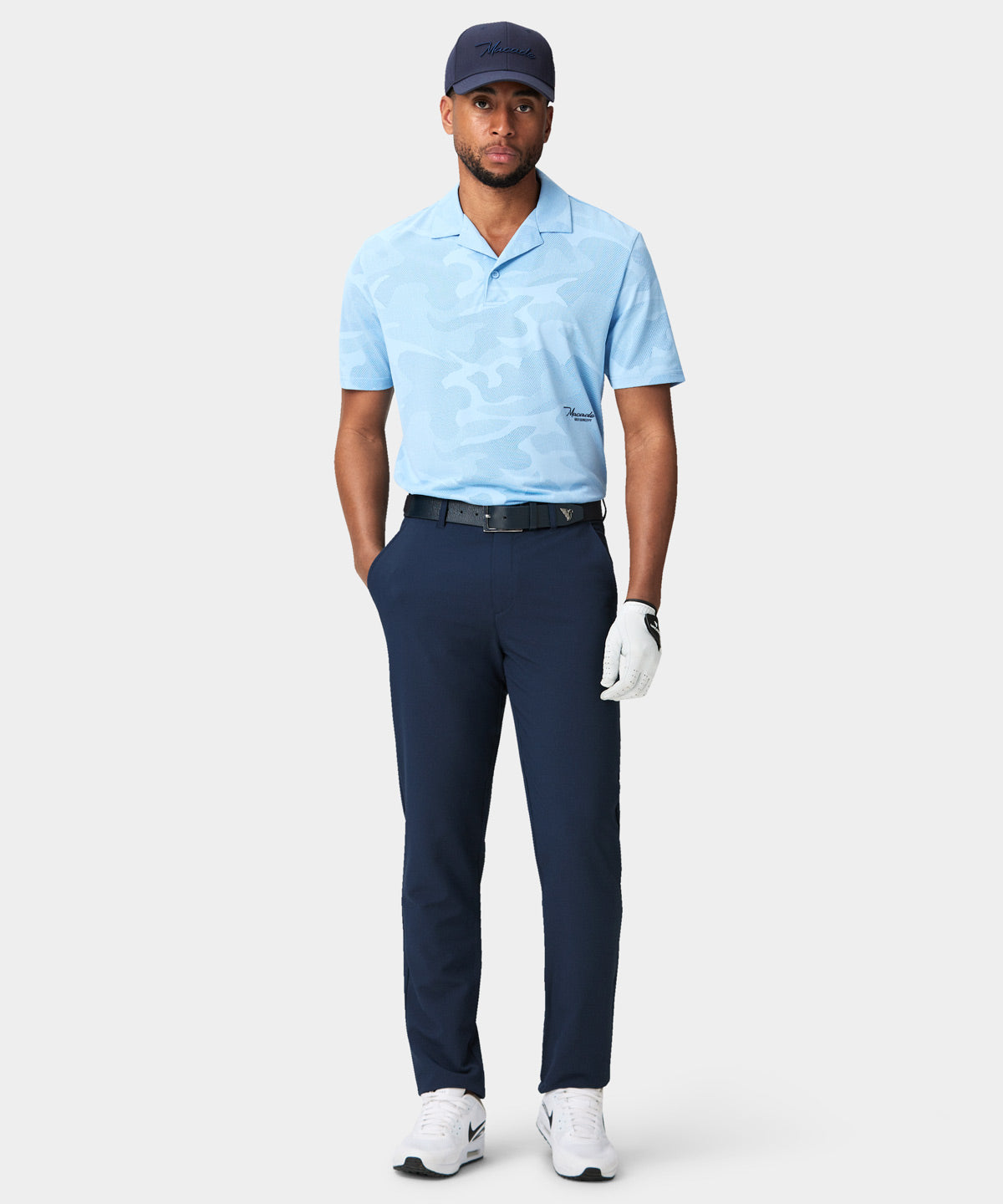 Lou Slate Blue Regular Trouser – Macade Golf