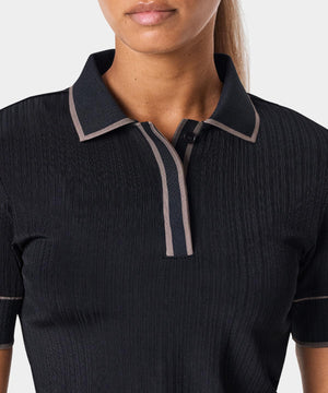 Lucy Black Polo Shirt Macade Golf