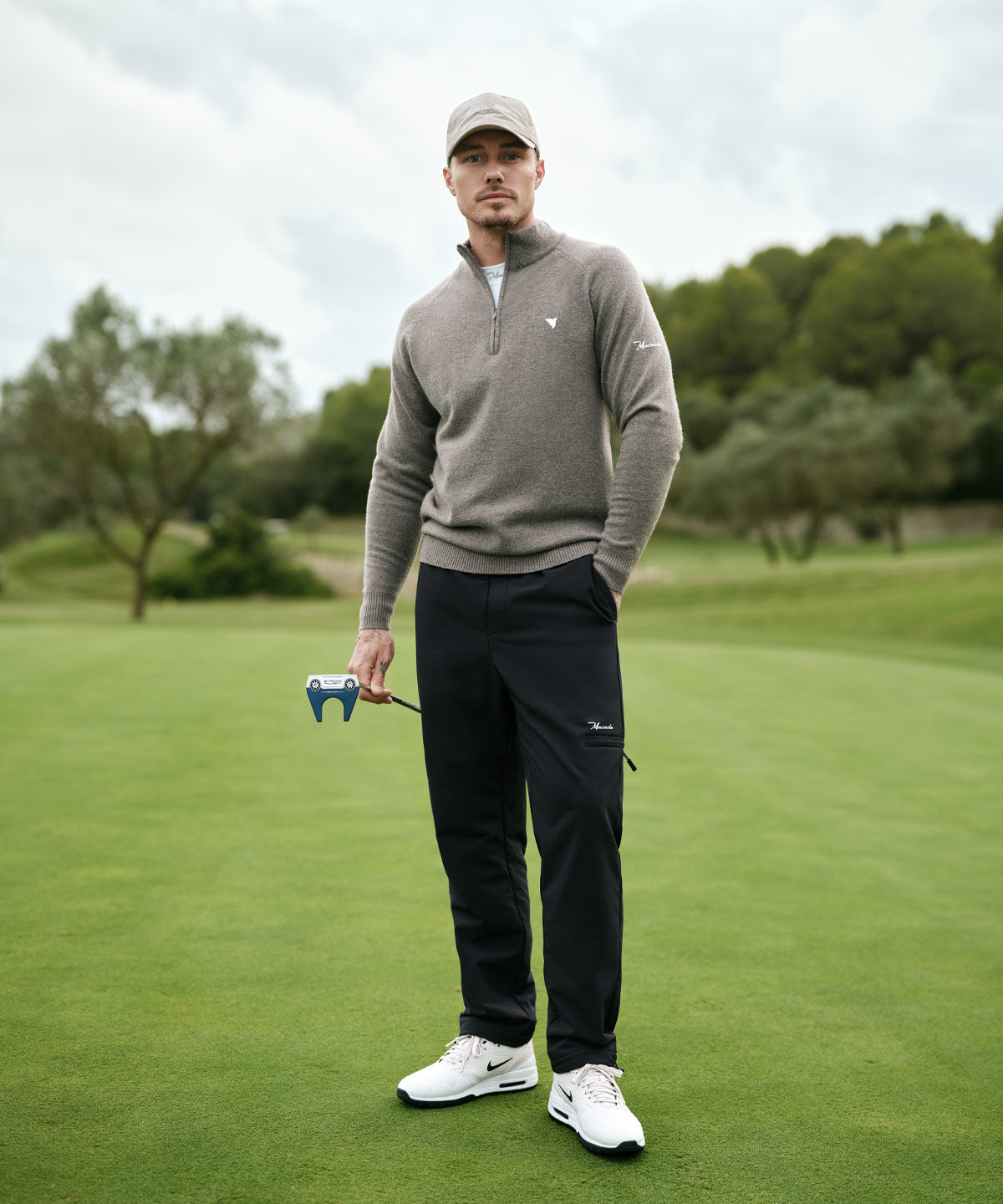 Black Insulated Utility Pants – Macade Golf1