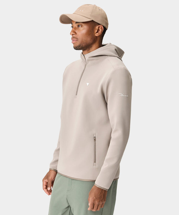 Therma Hoodie Zip - Taupe
