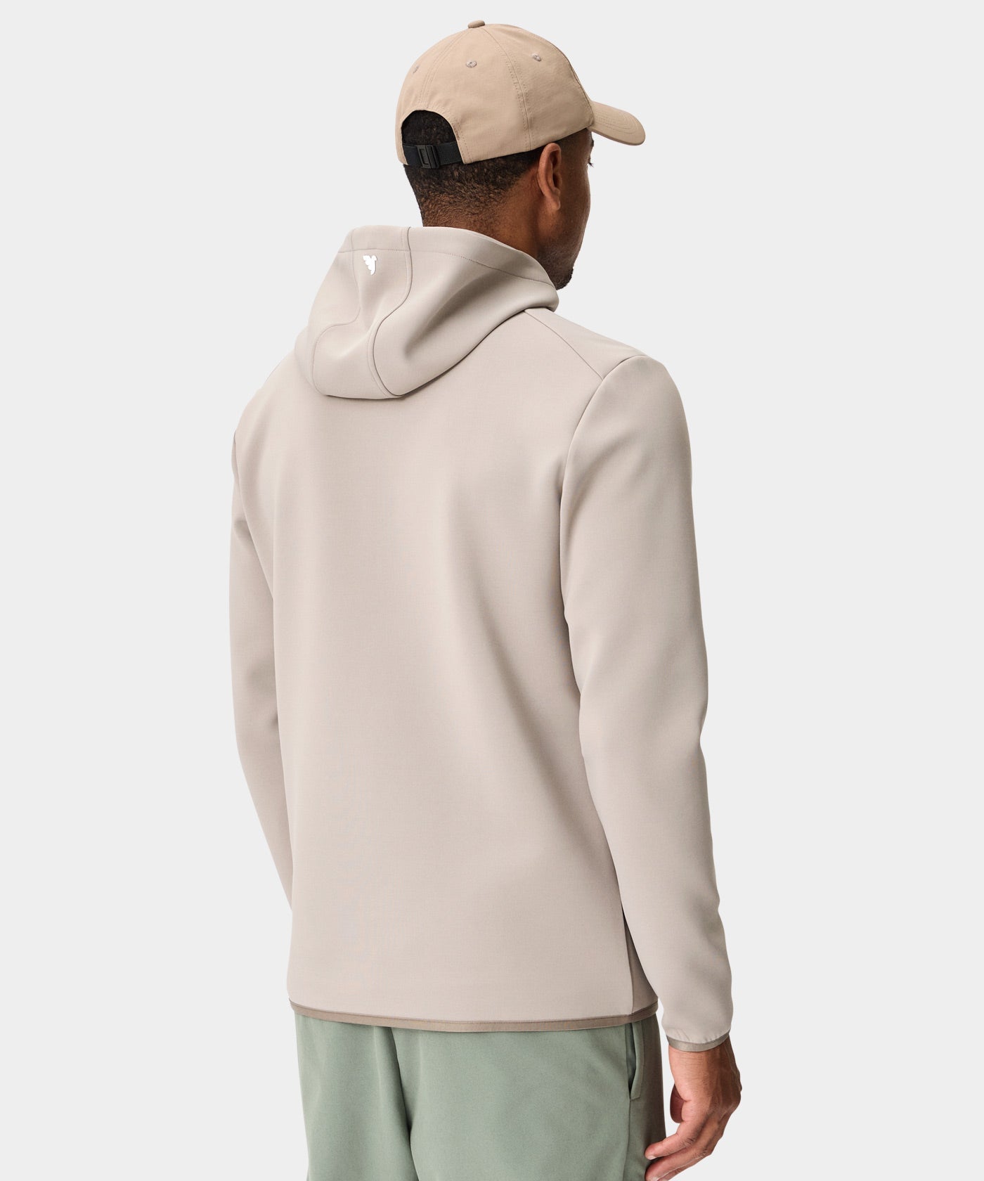 Therma Hoodie Zip - Taupe