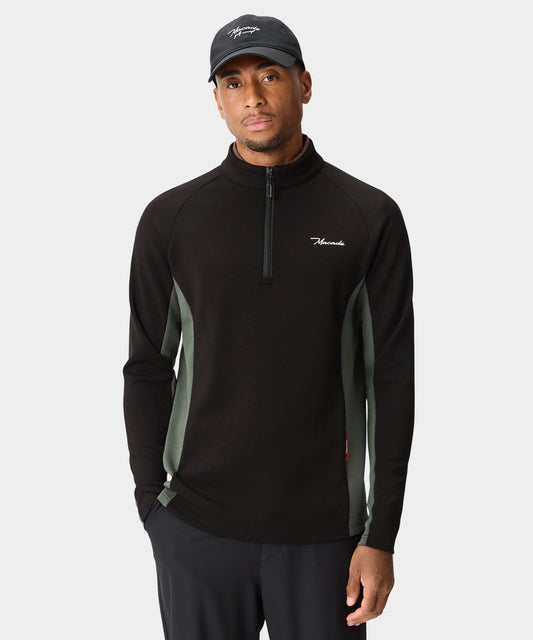 TX Course Quarter Zip - Black