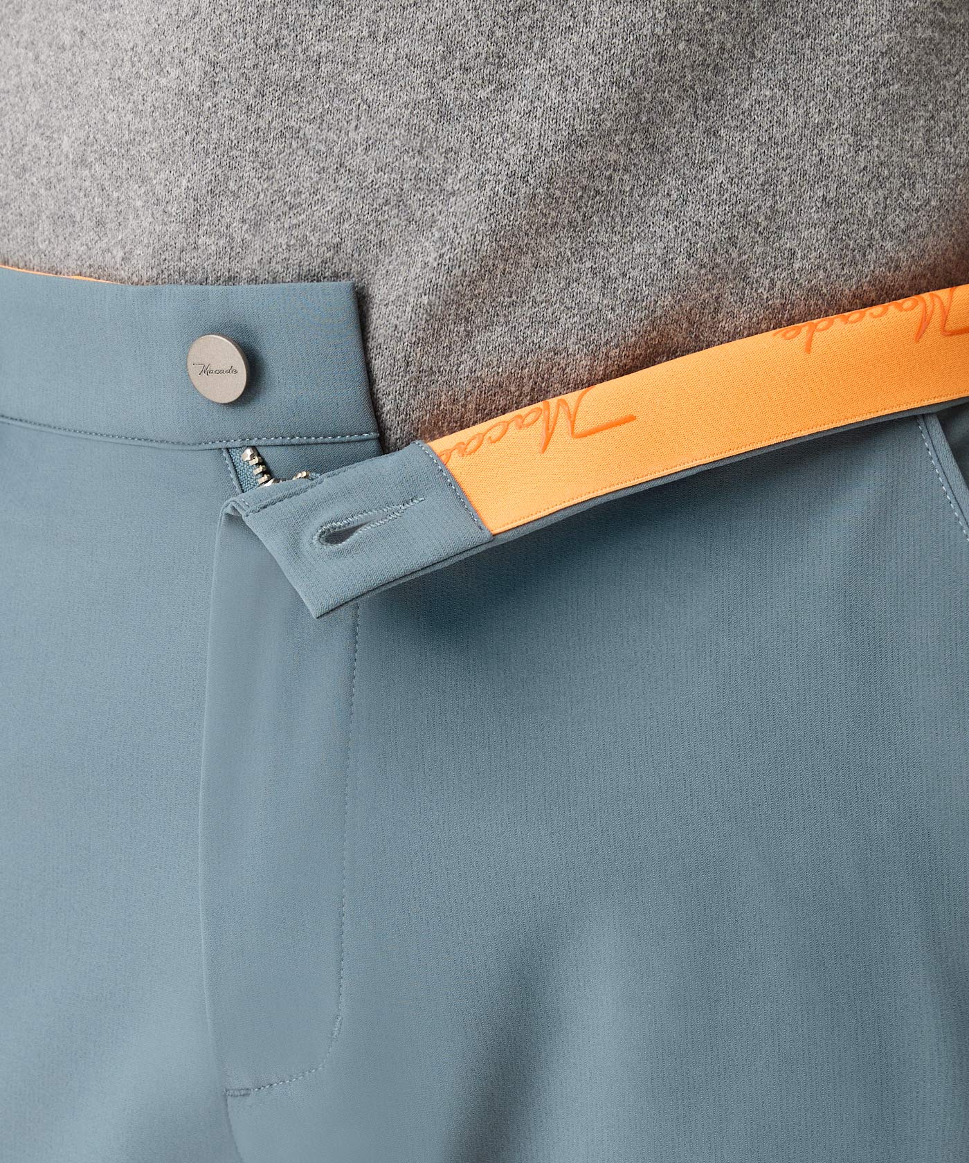 Lightweight Relaxed Trouser - Stone Blue