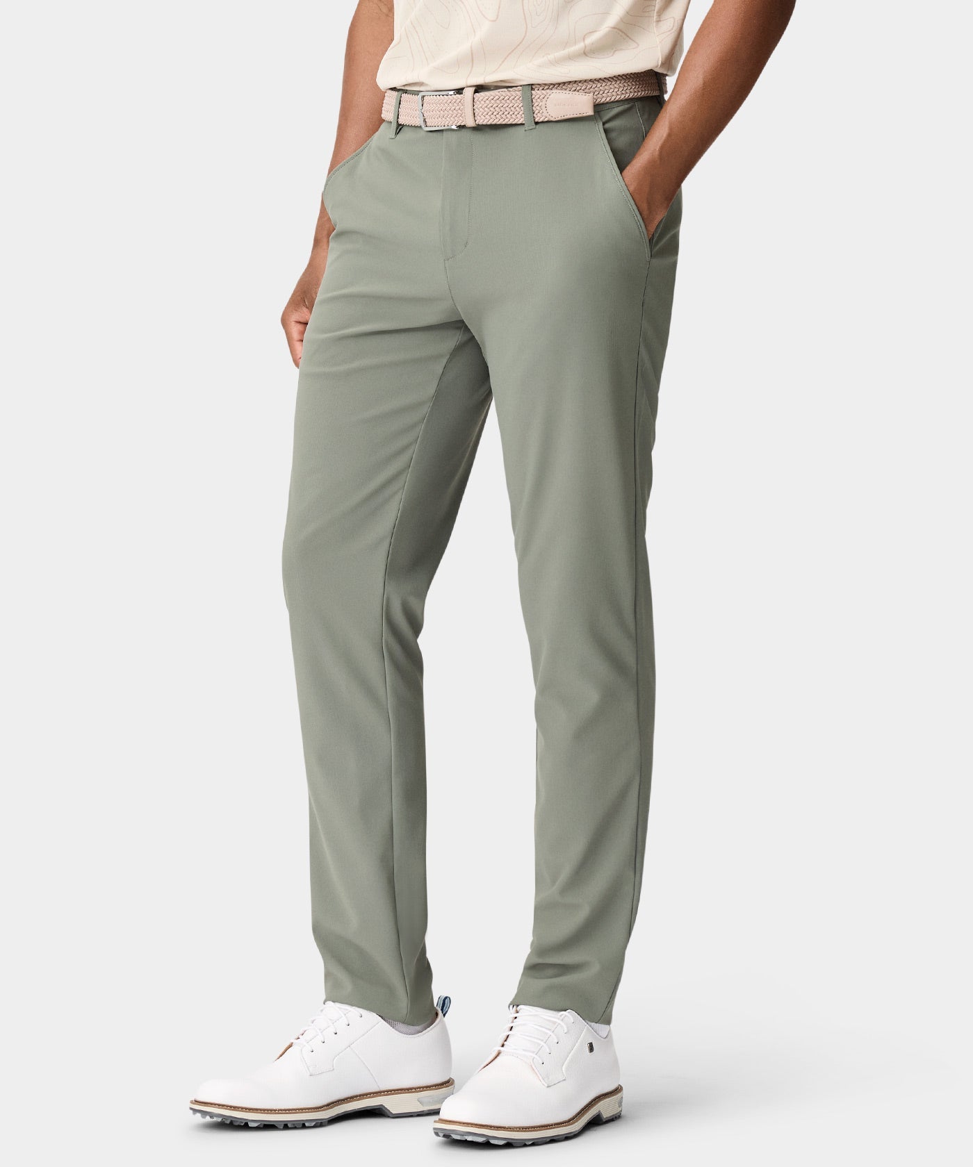 Lightweight Tapered Trouser - Sage