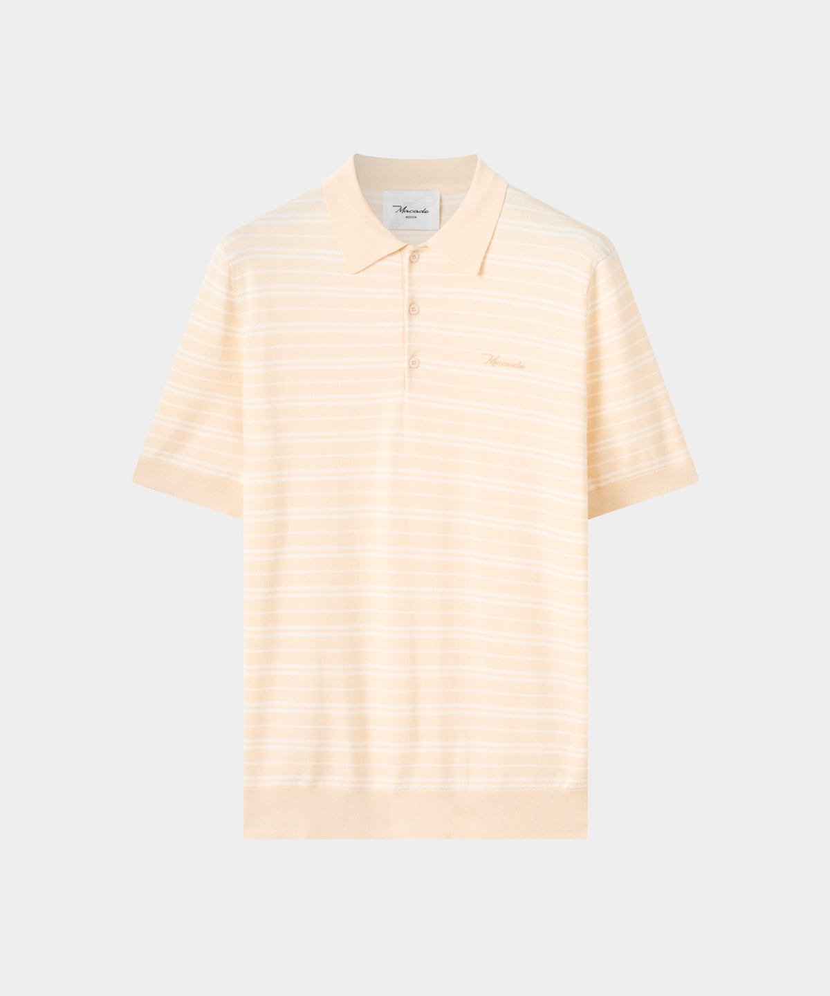 Dunes Striped Knit Shirt - Sand